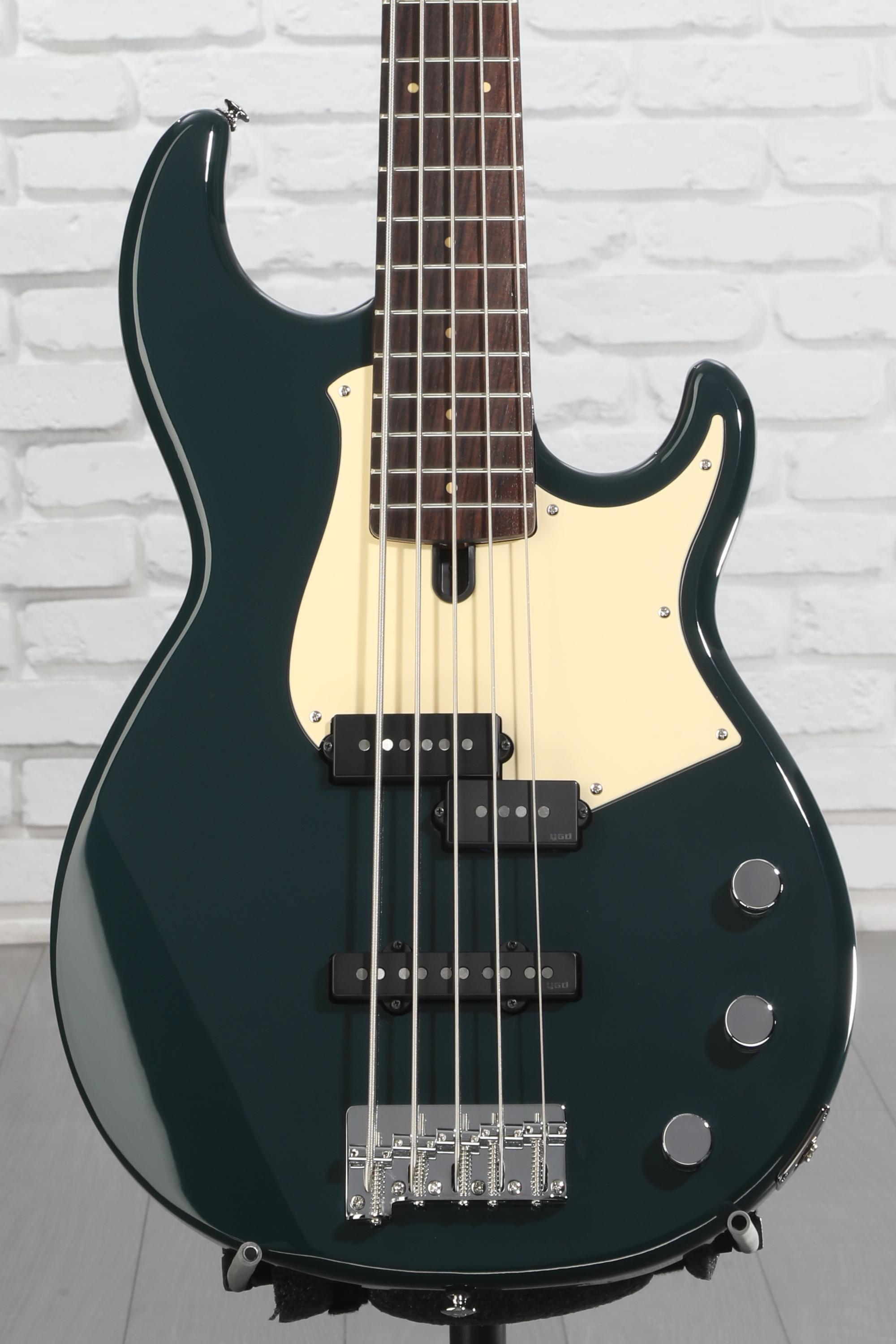 Yamaha BB435 5-string Bass Guitar - Teal Blue | Sweetwater
