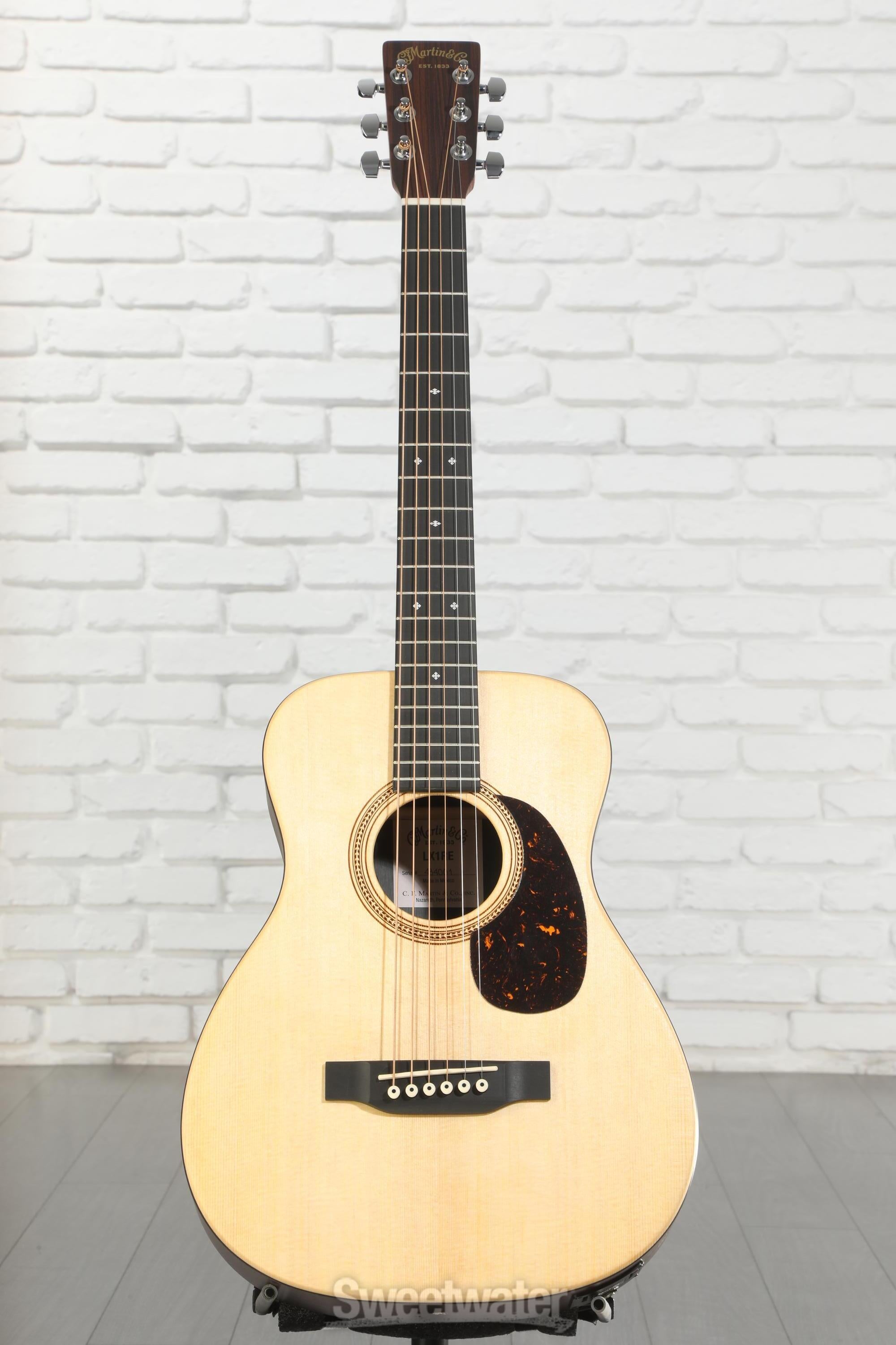 Martin LX1RE Little Martin - Natural Reviews | Sweetwater