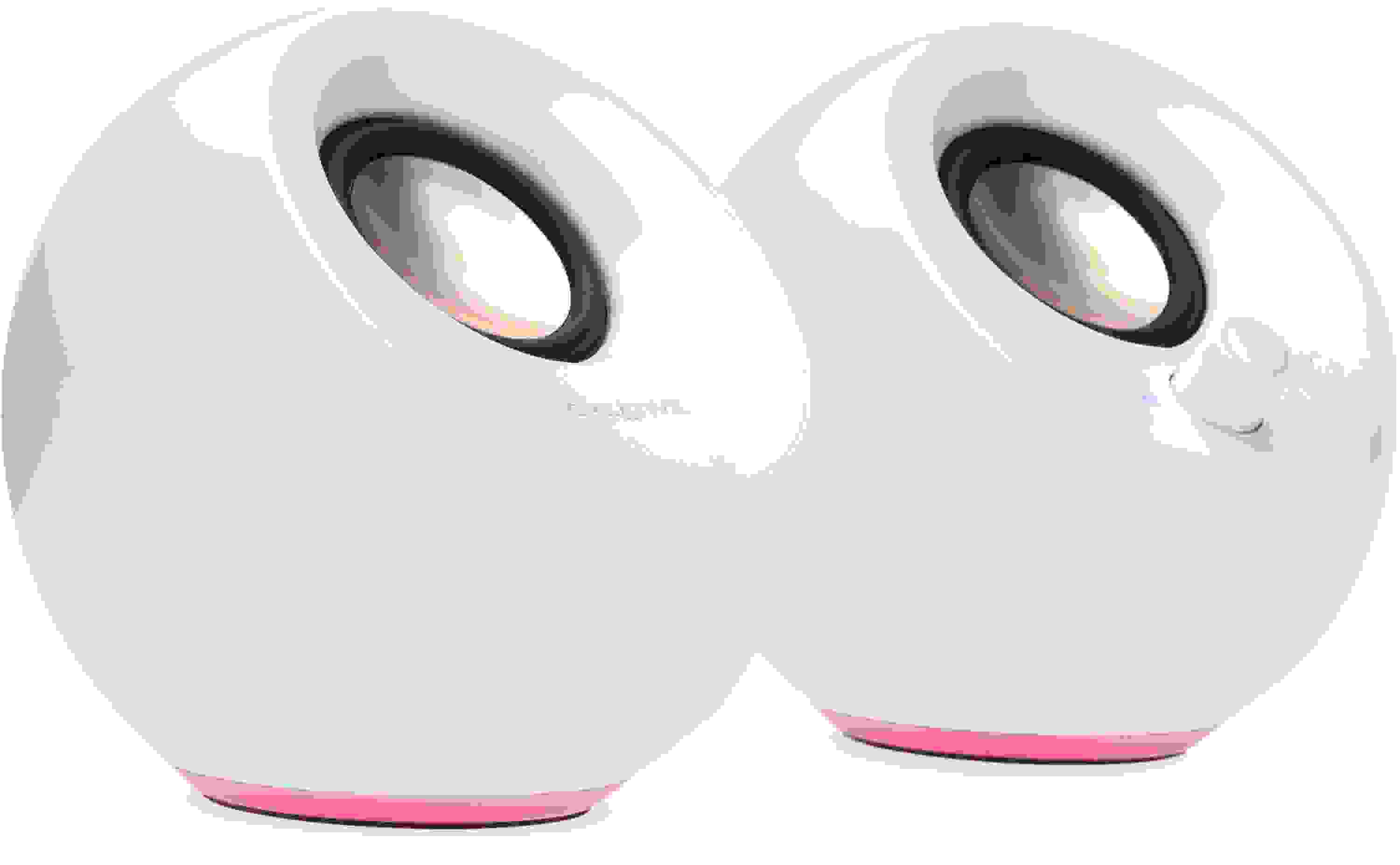 Creative Labs Pebble Pro Computer Speakers - White, Pair
