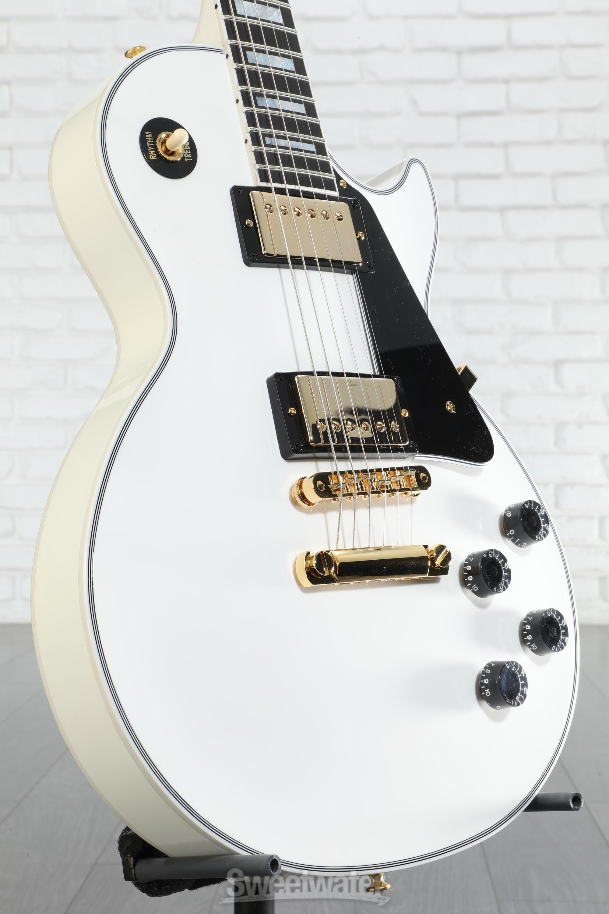 Gibson Custom Les Paul Custom Electric Guitar - Alpine White