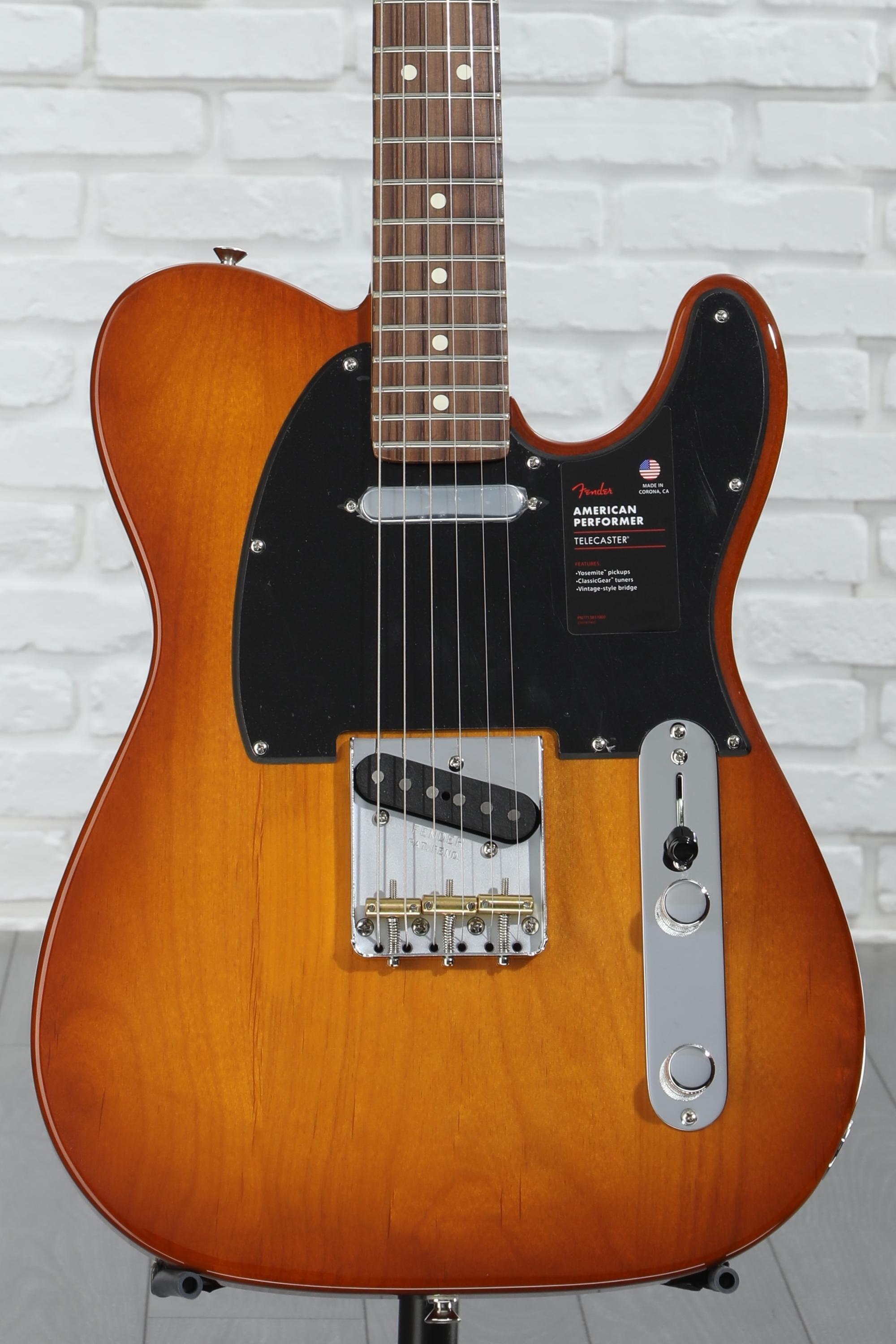 Fender テレキャスター　USA製　American Performer Amazon.com: Fender Limited-edition American Performer Timber