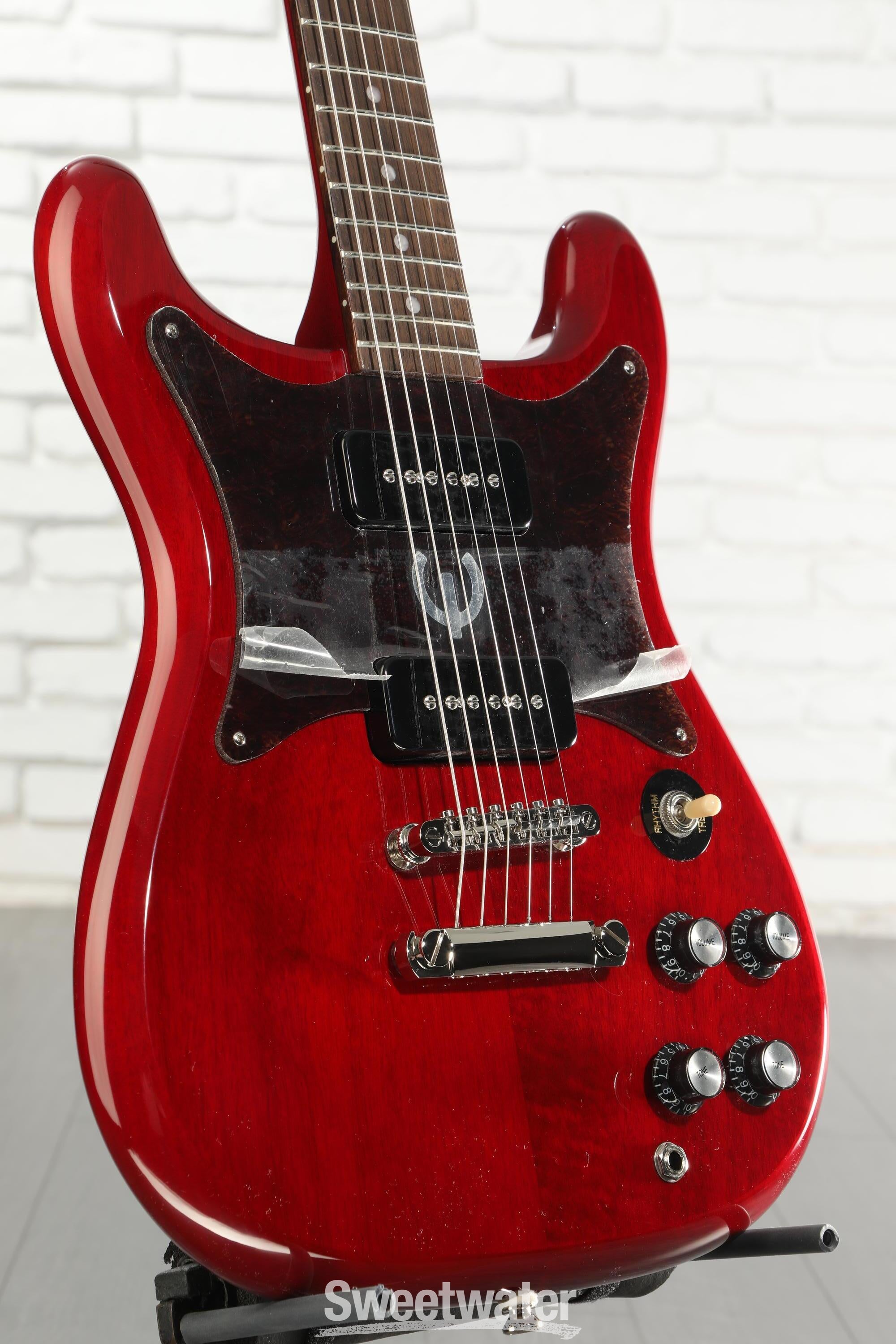 Epiphone Wilshire P-90s Electric Guitar - Cherry | Sweetwater