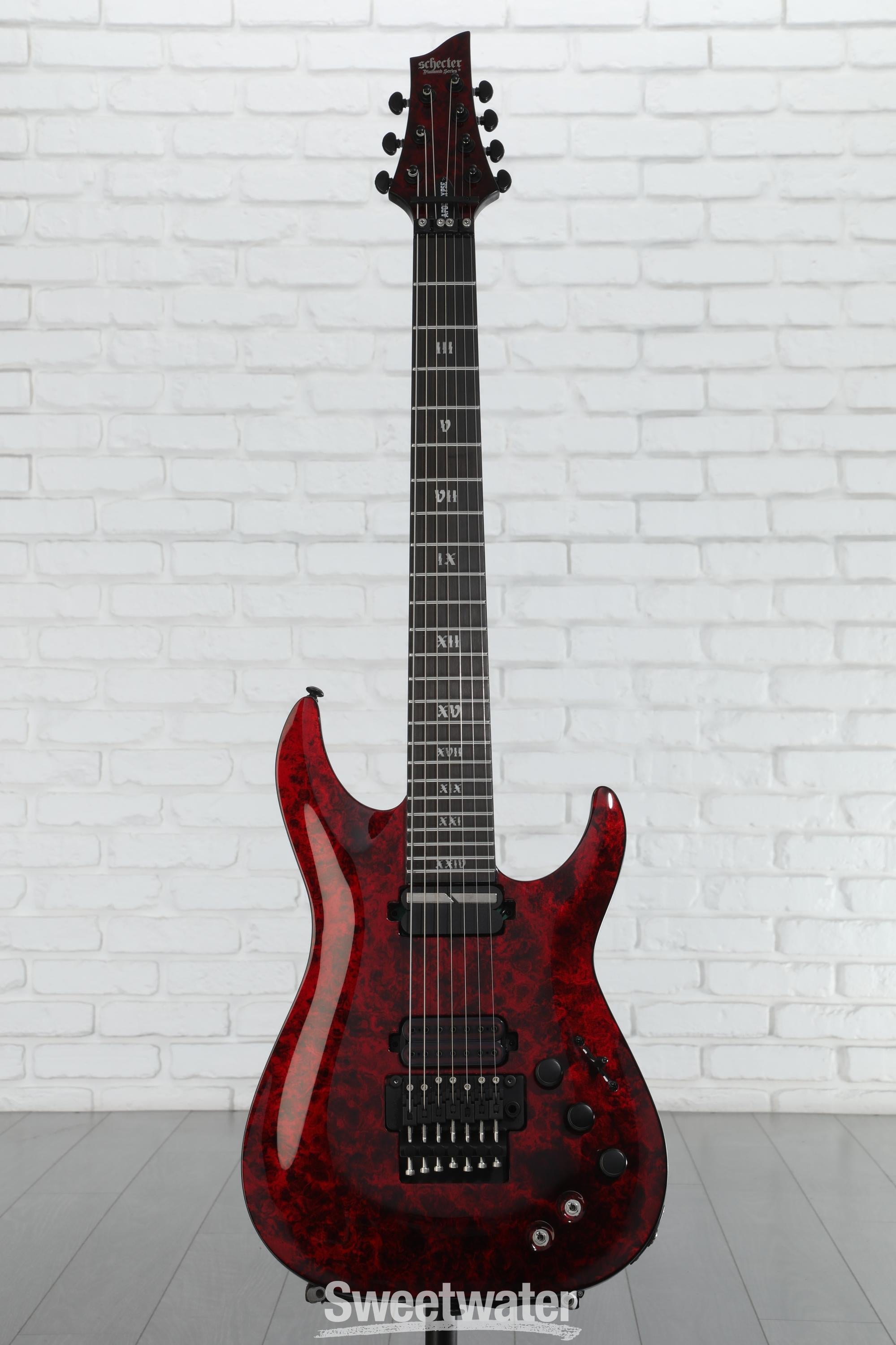 Schecter エレキギター レッド Schecter シェクター エレキギター 赤