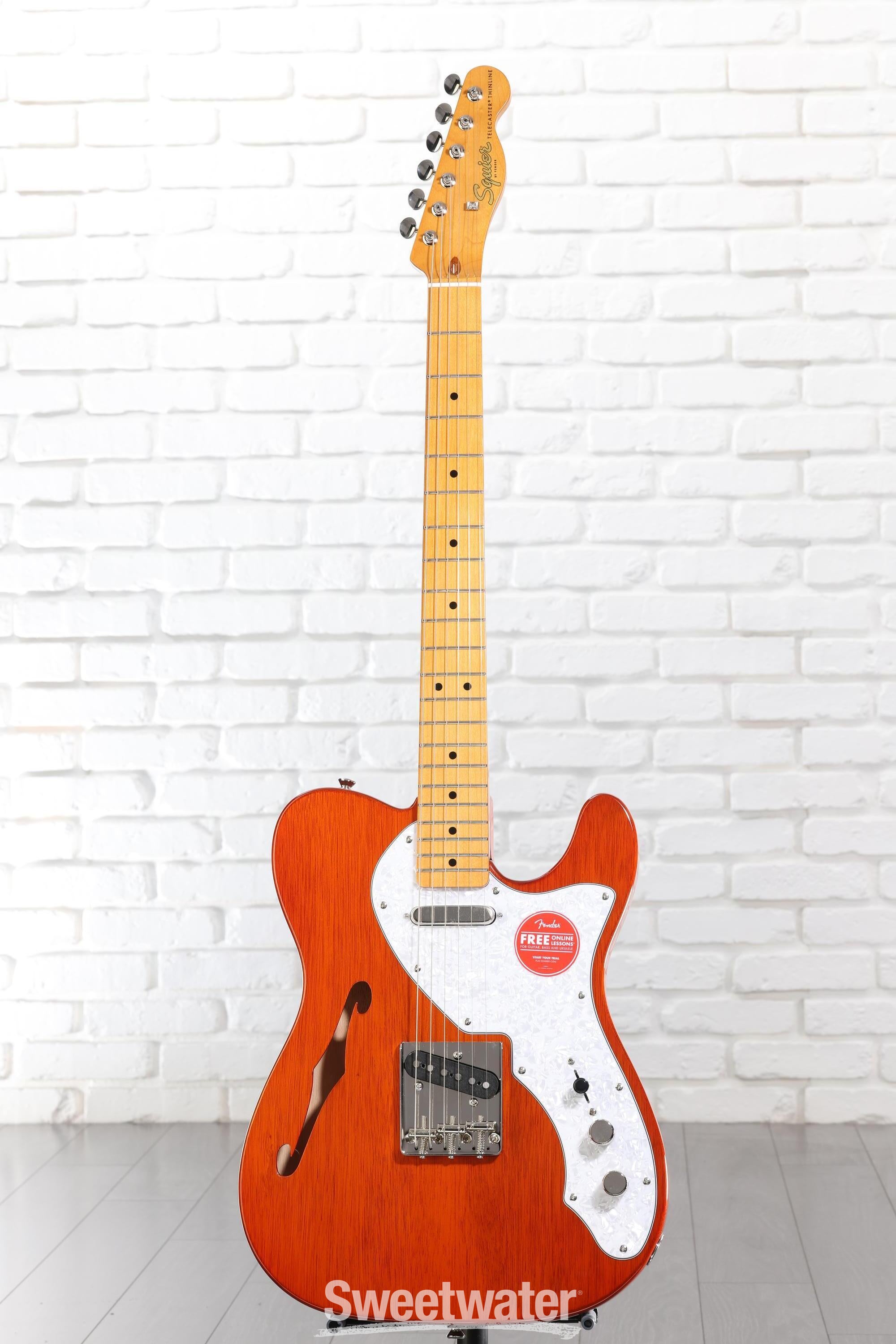 Squier Classic Vibe '60s Telecaster Thinline - Natural | Sweetwater