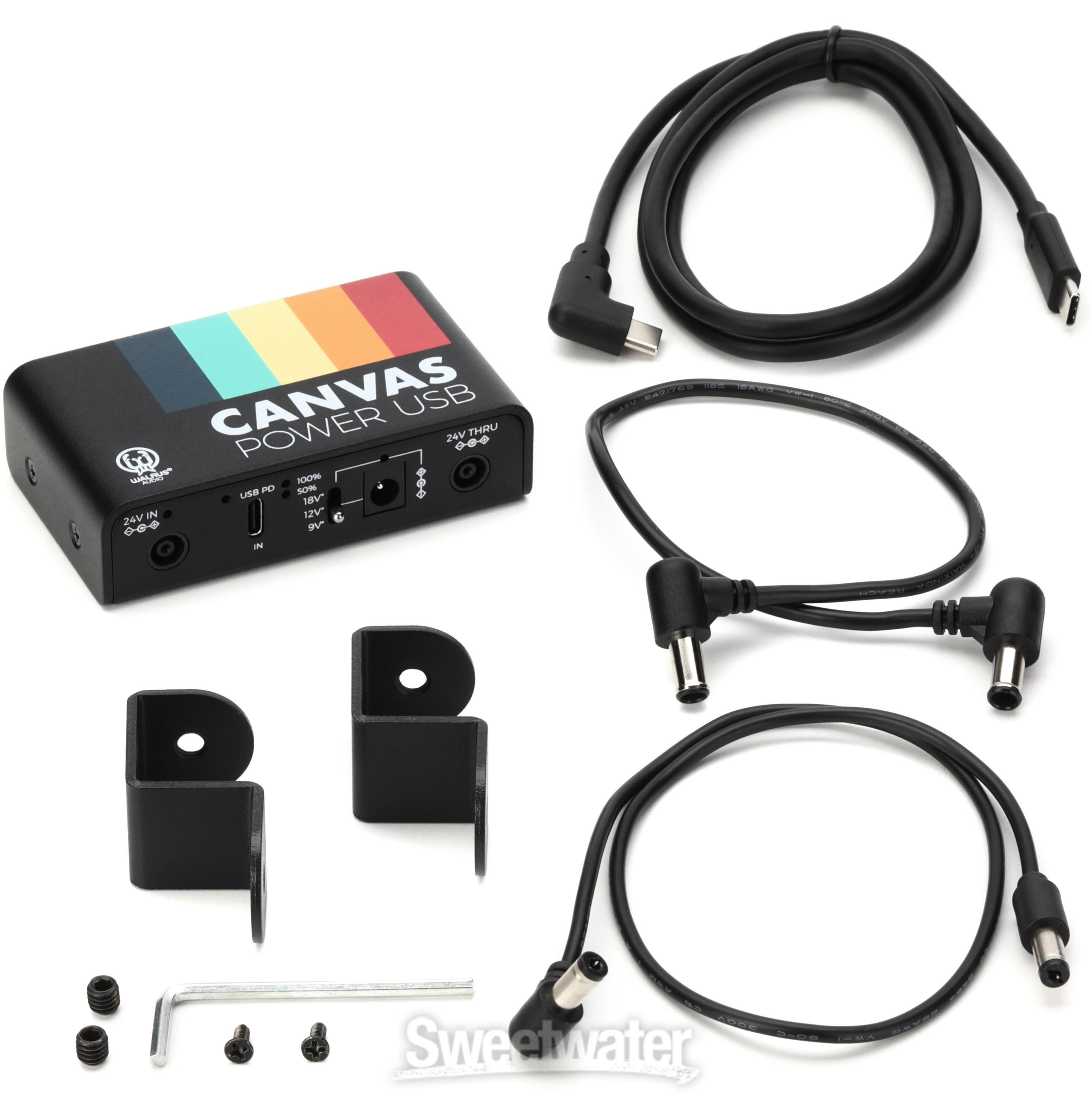 Walrus Audio Canvas Power USB Power Supply | Sweetwater