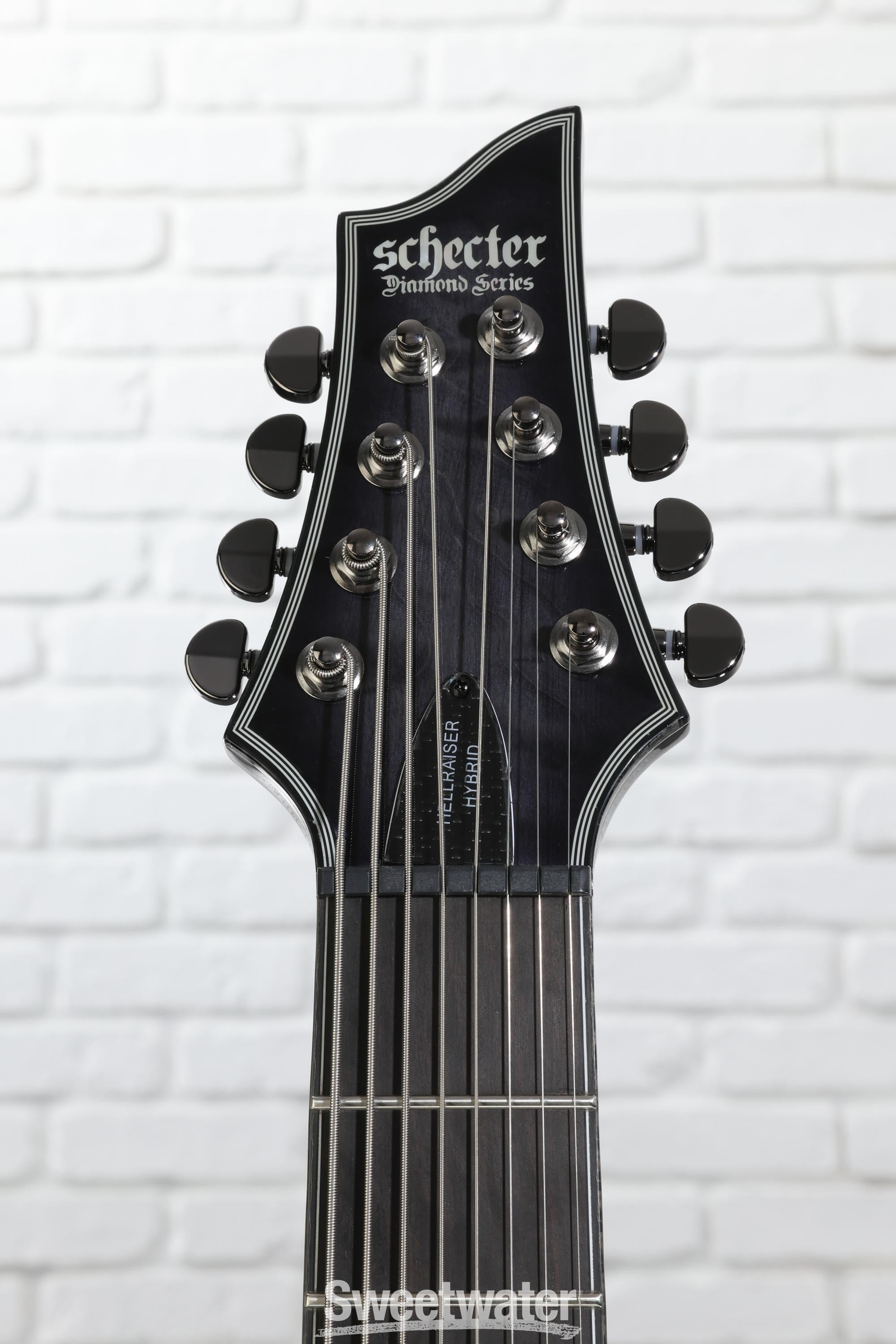 【8弦】SCHECTER HELLRAISER C-8 FR BCR Schecter Guitar Research Hellraiser C-8 Electric Guitar Black
