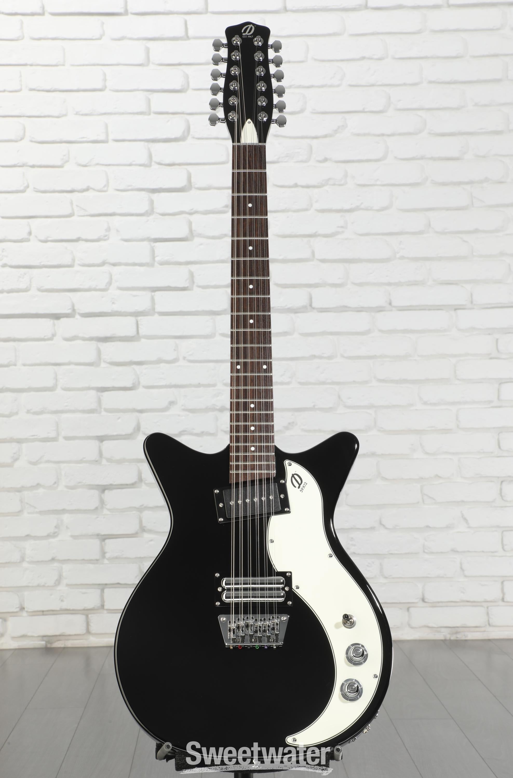 Danelectro 59X12 12-string Electric Guitar - Black