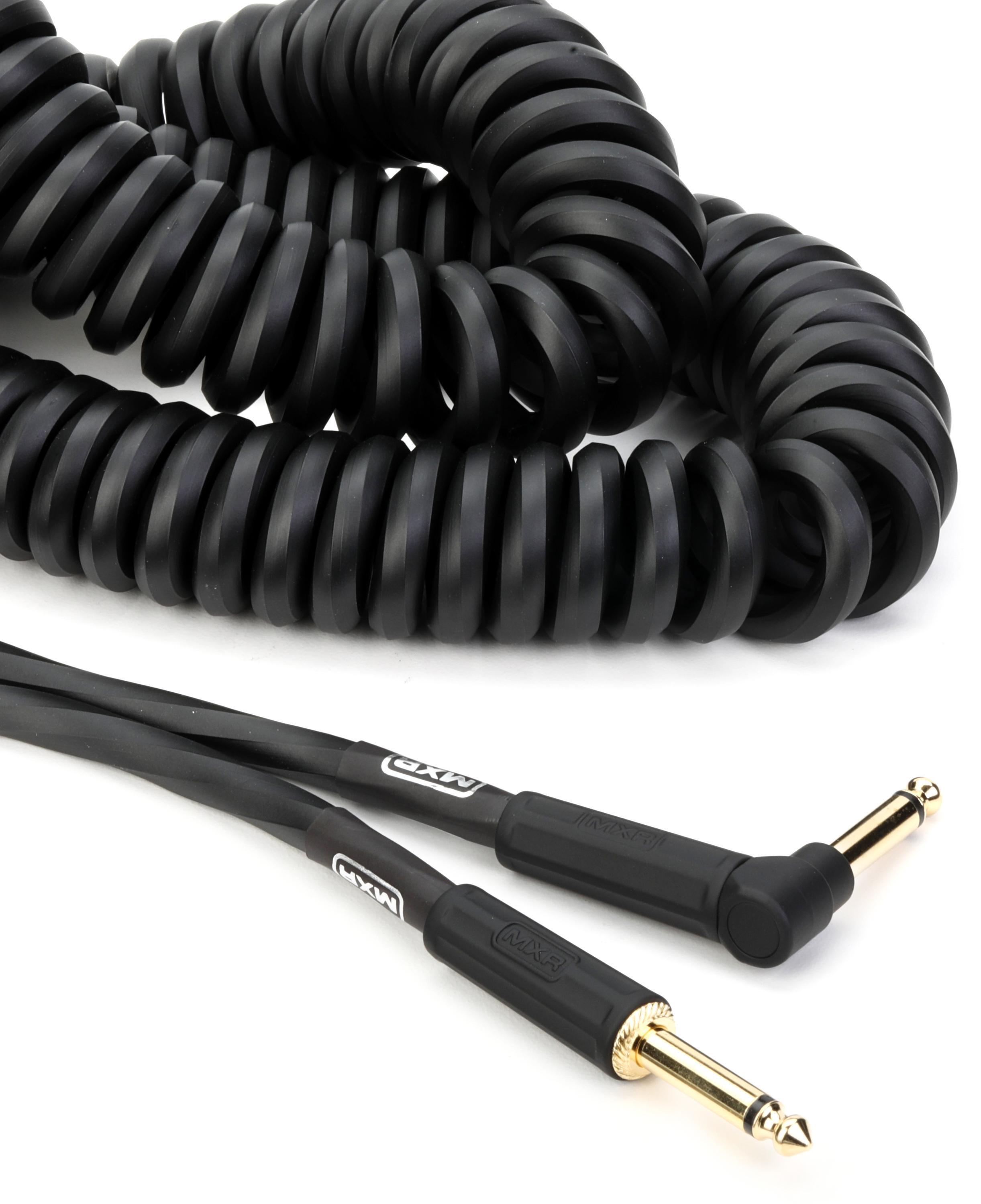 Photo of MXR MXR Coil Instrument Cable - Black, 30 feet