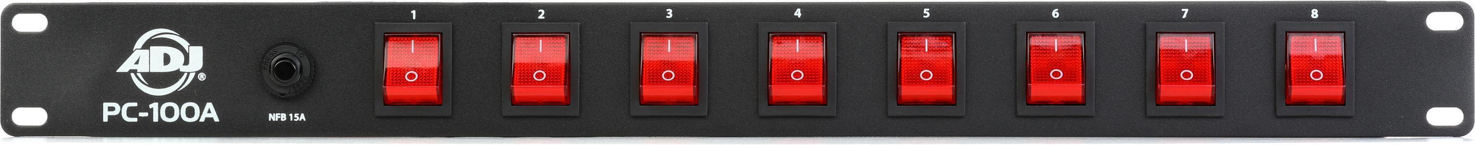 Photo of ADJ PC-100A 8-switch Rackmount Power Center