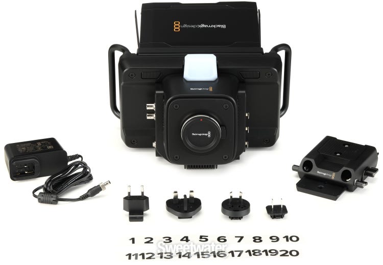 Blackmagic Micro Studio Camera 4K G2 - 4K con montura M4:3