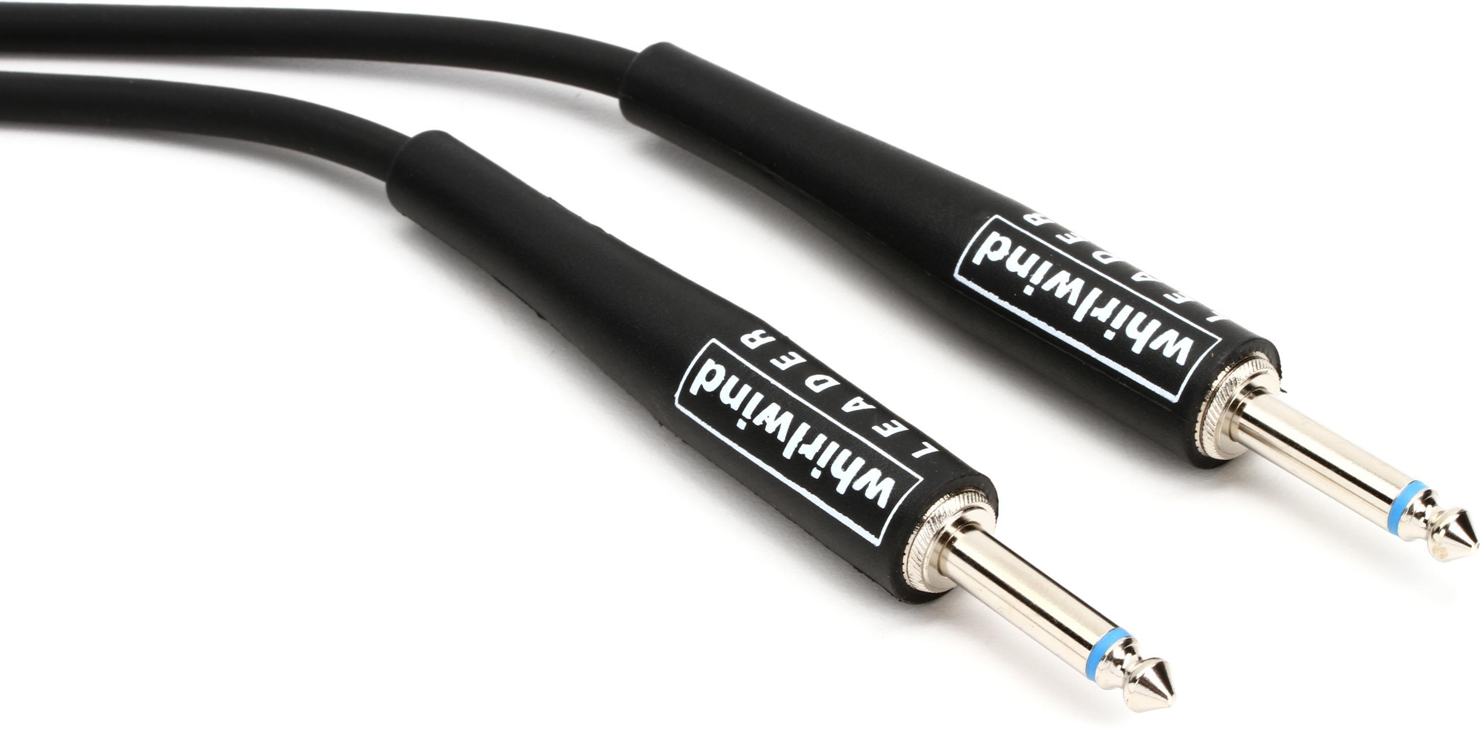 Photo of Whirlwind L15 Straight to Straight Instrument Leader Cable - 15 foot