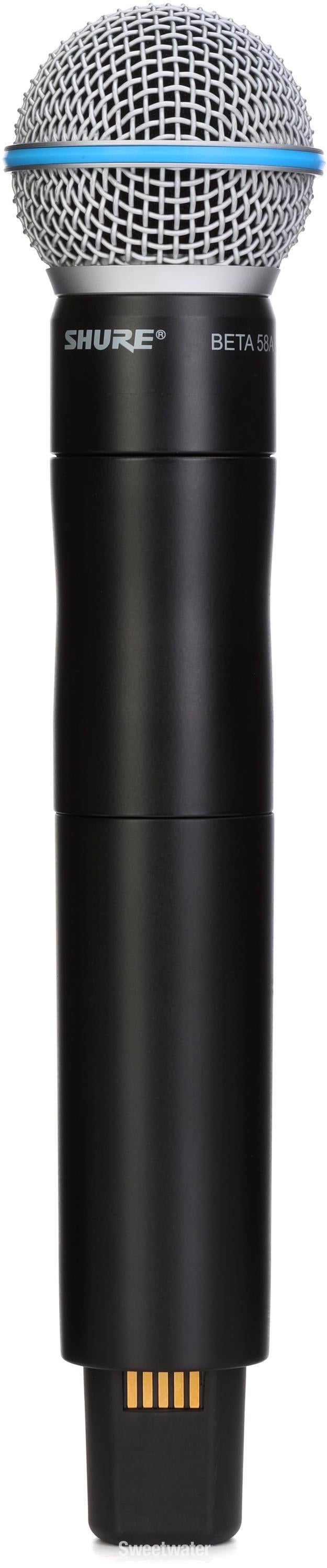 Shure AD2/B58 Wireless Handheld Microphone Transmitter | Sweetwater