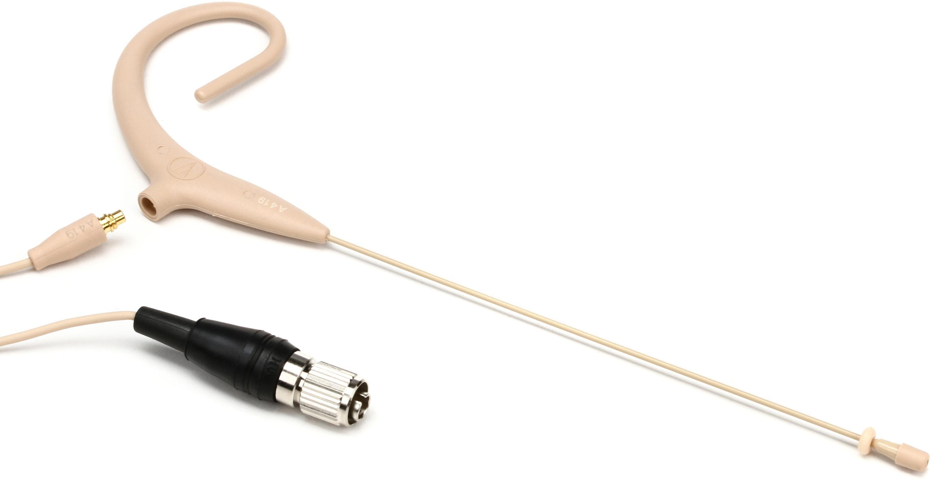 Audio-Technica BP892xcH-TH Omnidirectional Headworn Microphone for  Audio-Technica Wireless (cH) - Beige