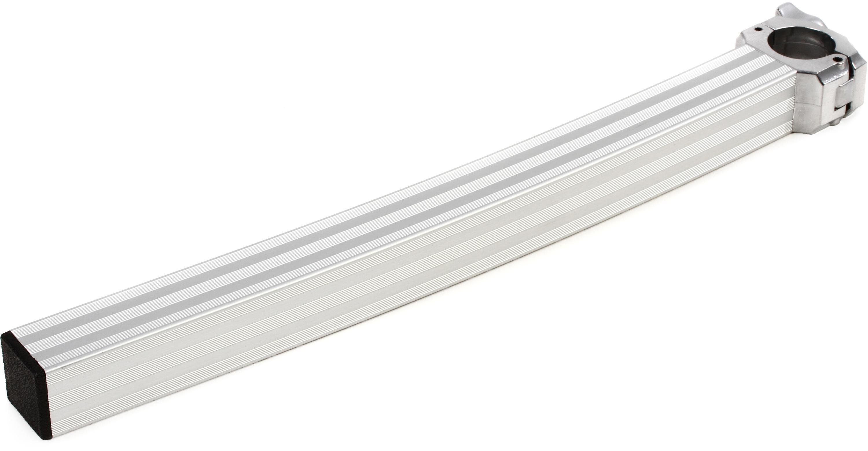 Pearl AL86AC Icon Short Curved Rack Rail with Clamp - 18 inch