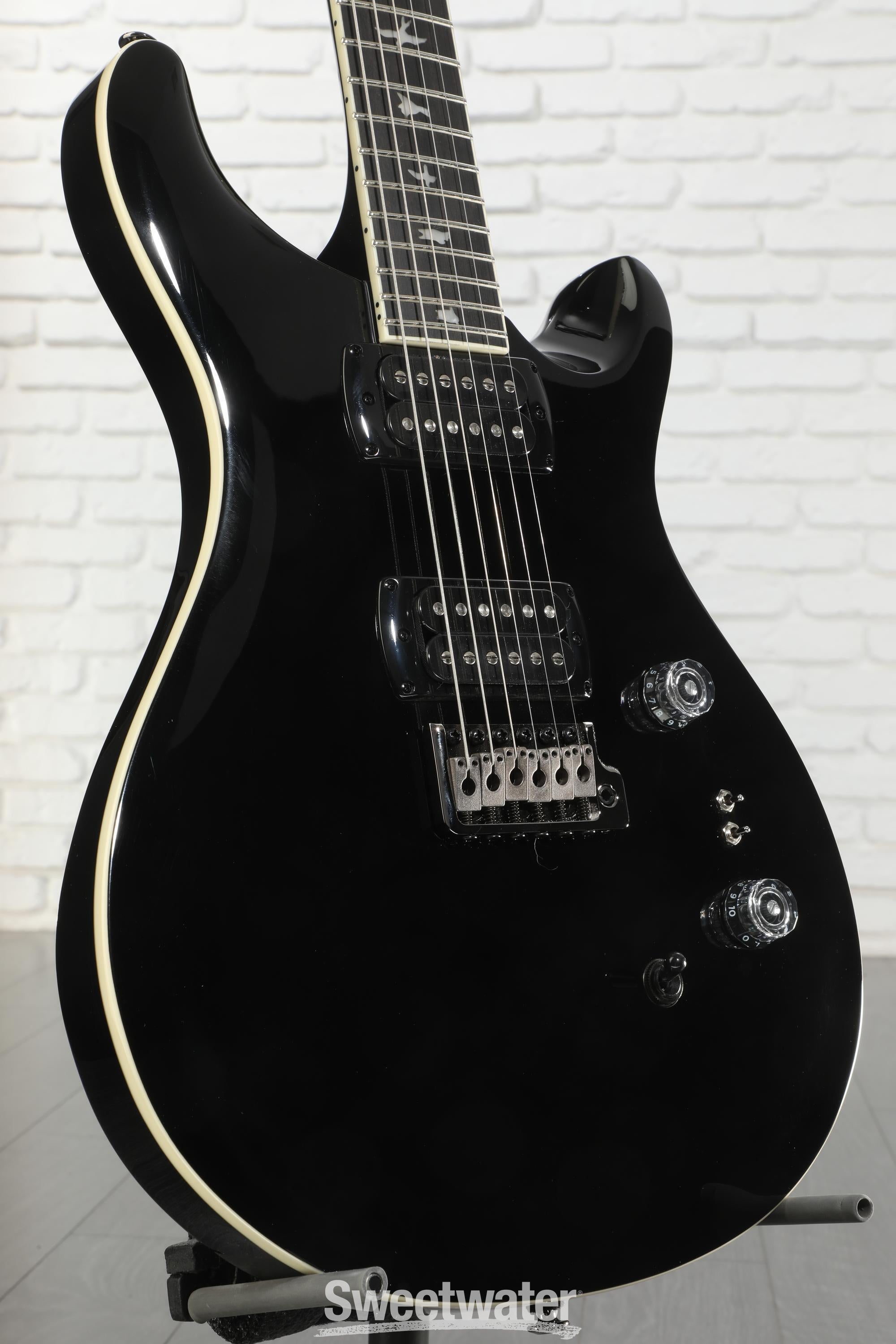 PRS SE Standard 24-08 Electric Guitar - Black, Ebony Fingerboard