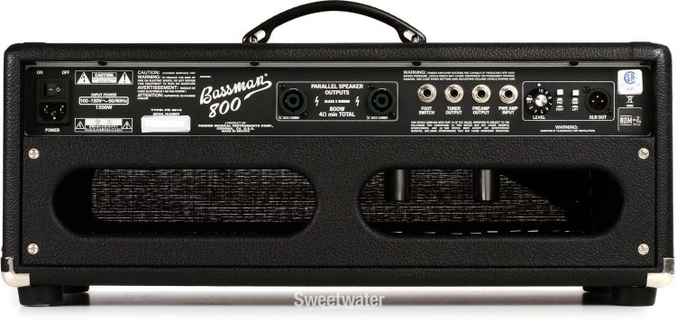 Fender Bassman 800HD 800-watt Hybrid Bass Head