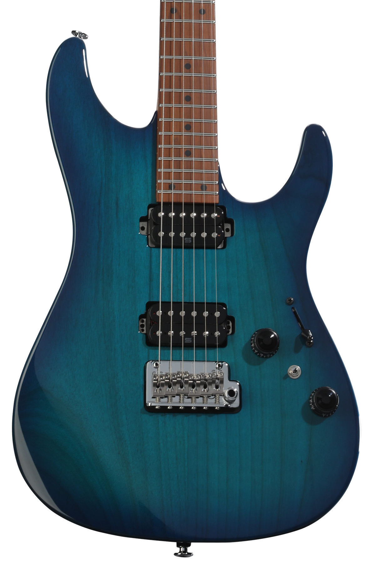 Ibanez Prestige AZ2402 Electric Guitar - Sapphire Blue, Sweetwater