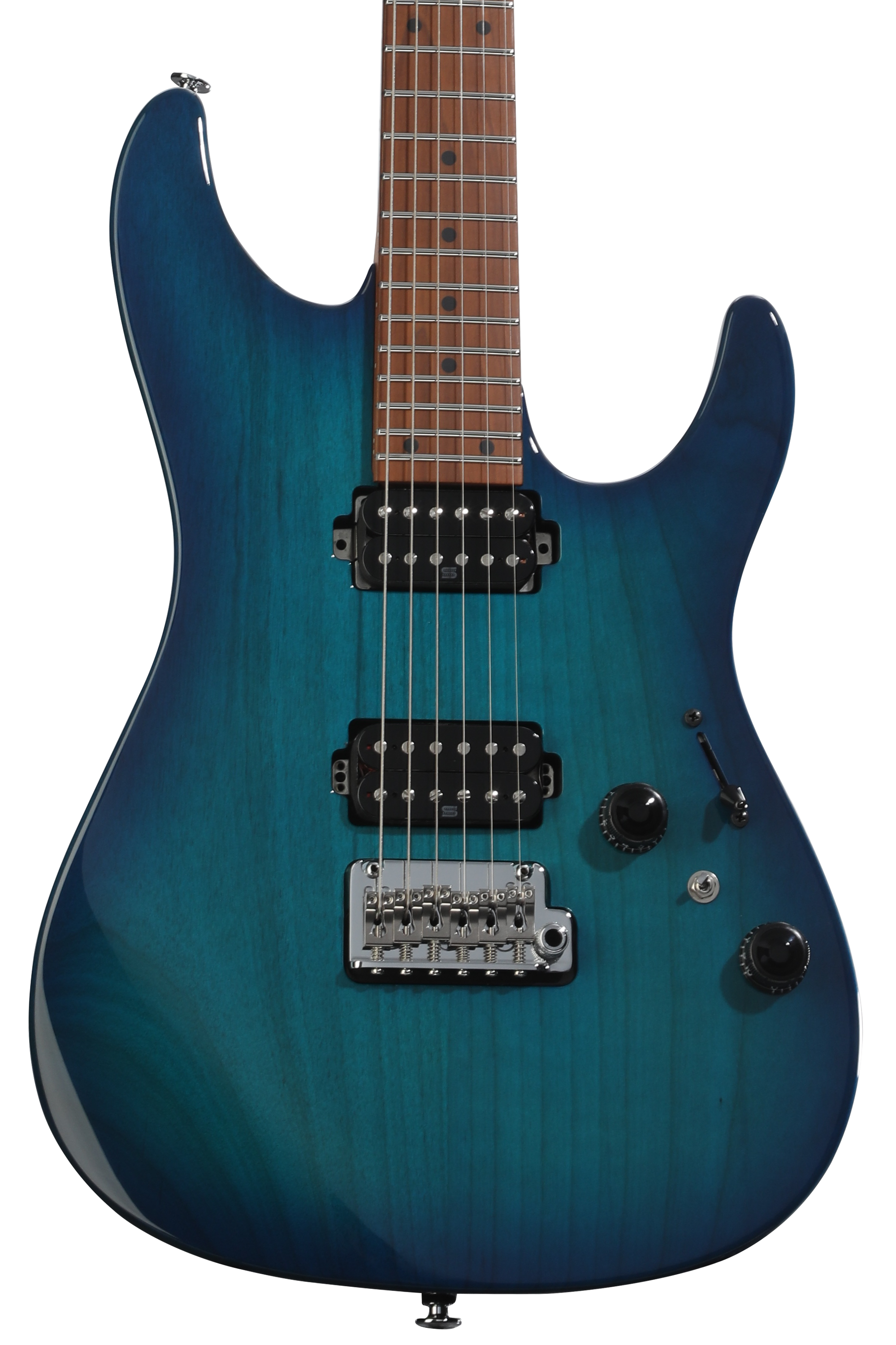 Ibanez Prestige AZ2402 Electric Guitar - Sapphire Blue, Sweetwater