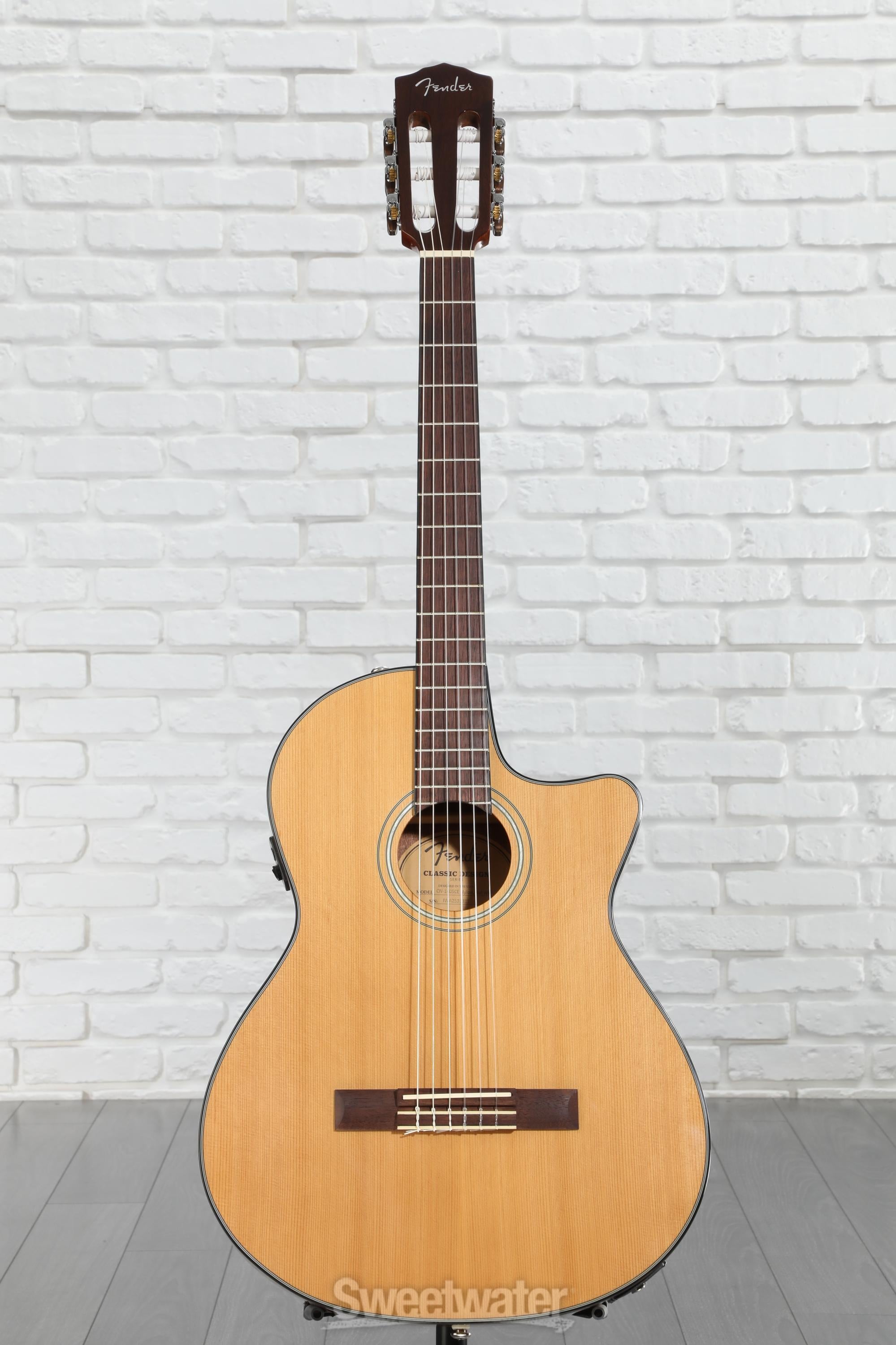 Fender CN-140SCE - Natural | Sweetwater