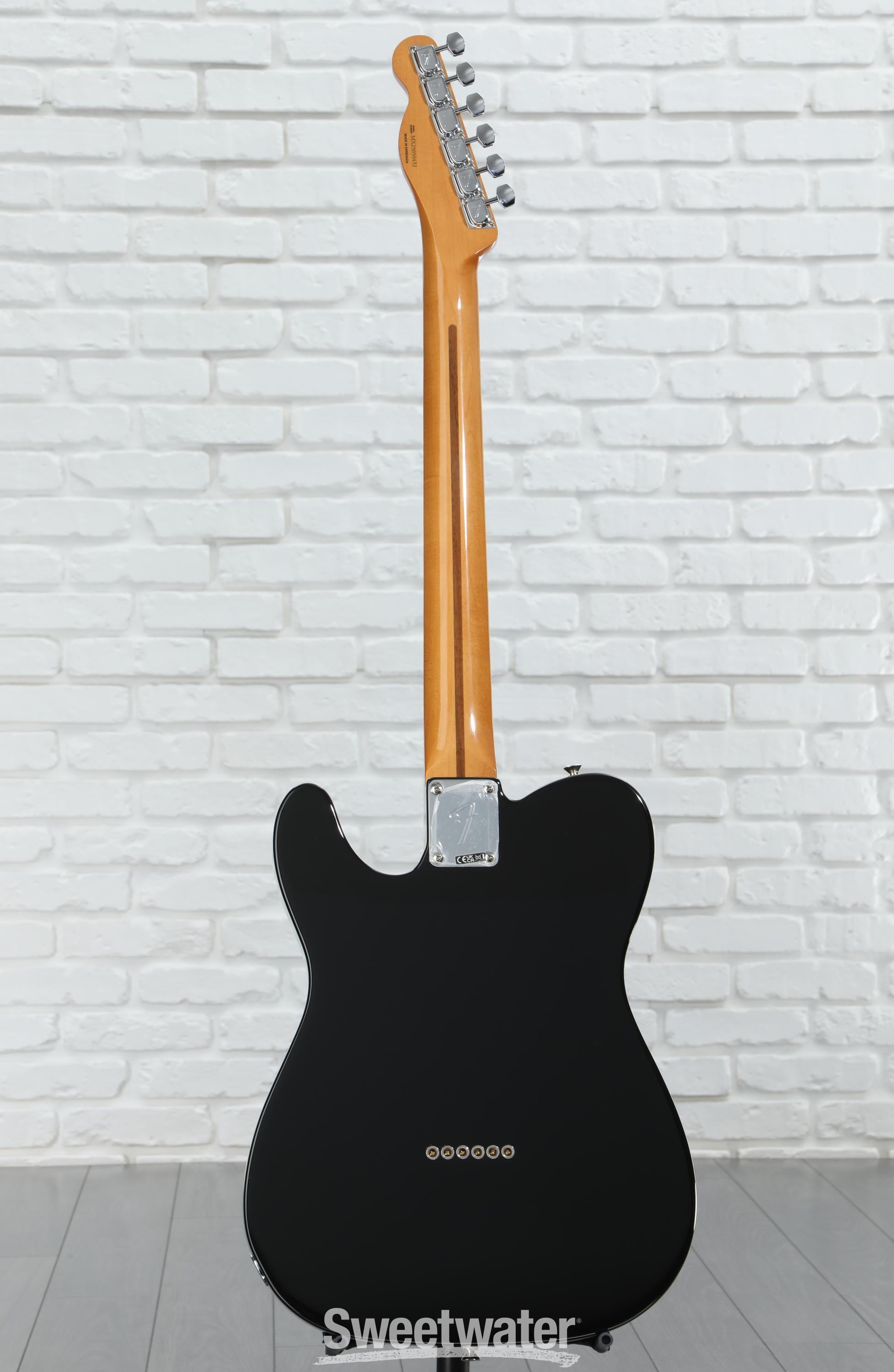 Fender Vintera II '60s Telecaster Thinline Electric Guitar - Black