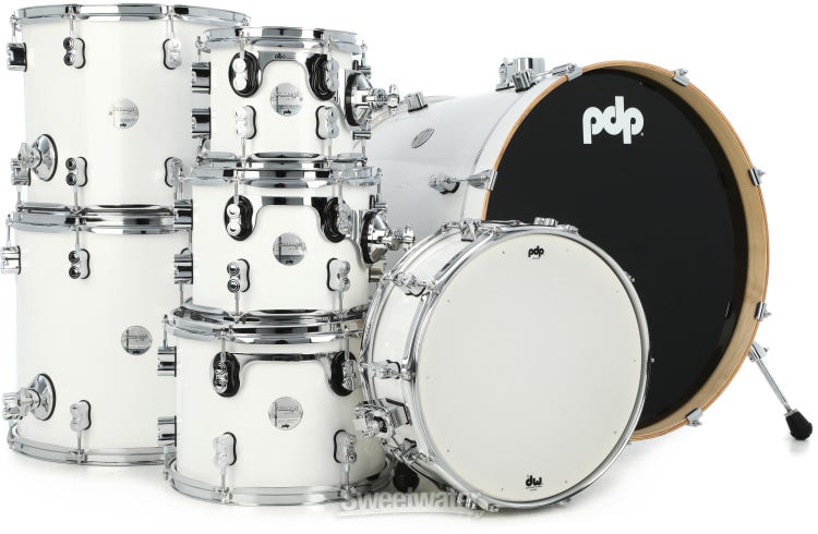PDP Concept Maple Shell Pack - 7-Piece - Pearlescent White Reviews