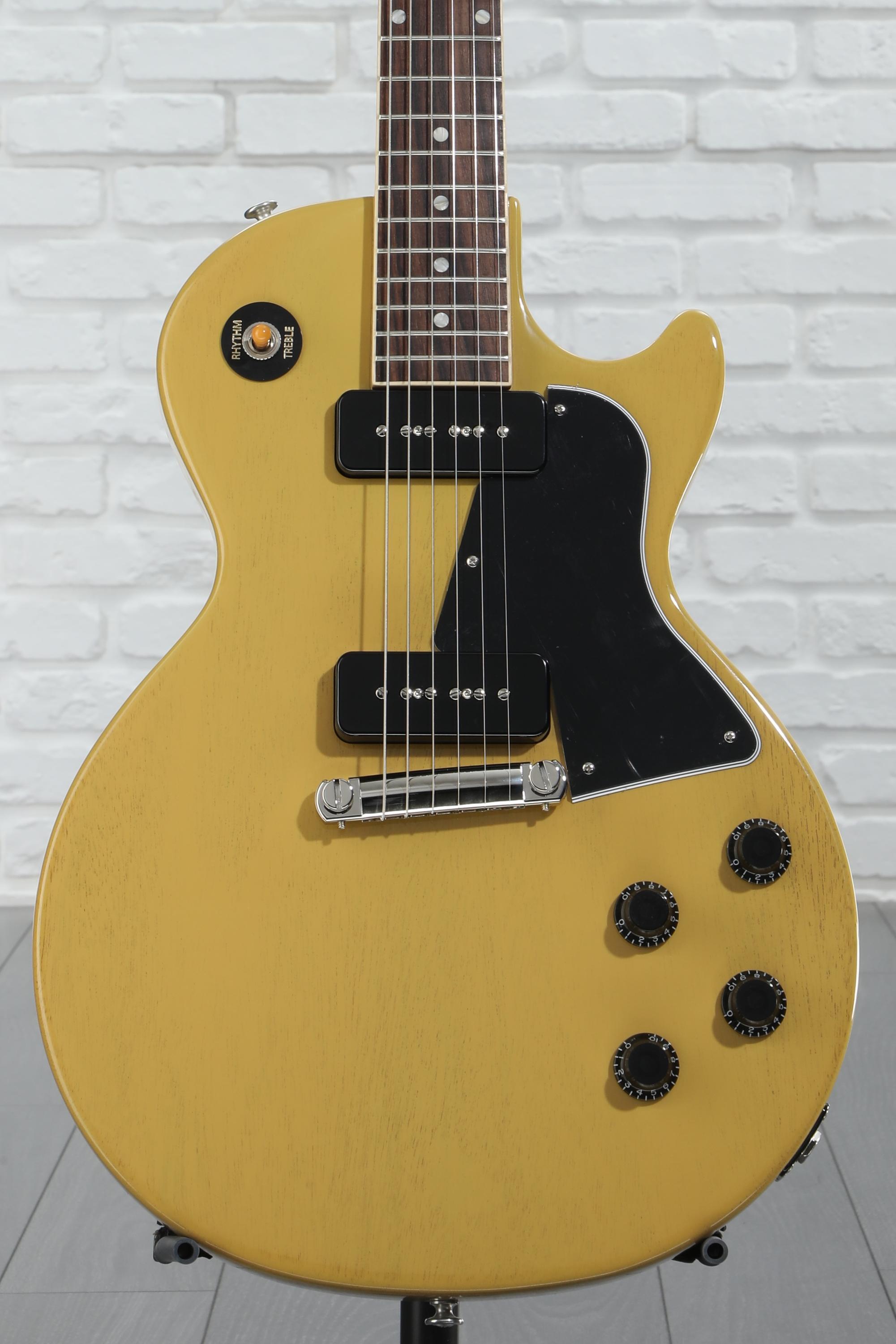 Used 2023 Gibson Les Paul Special TV Yellow Solid Body