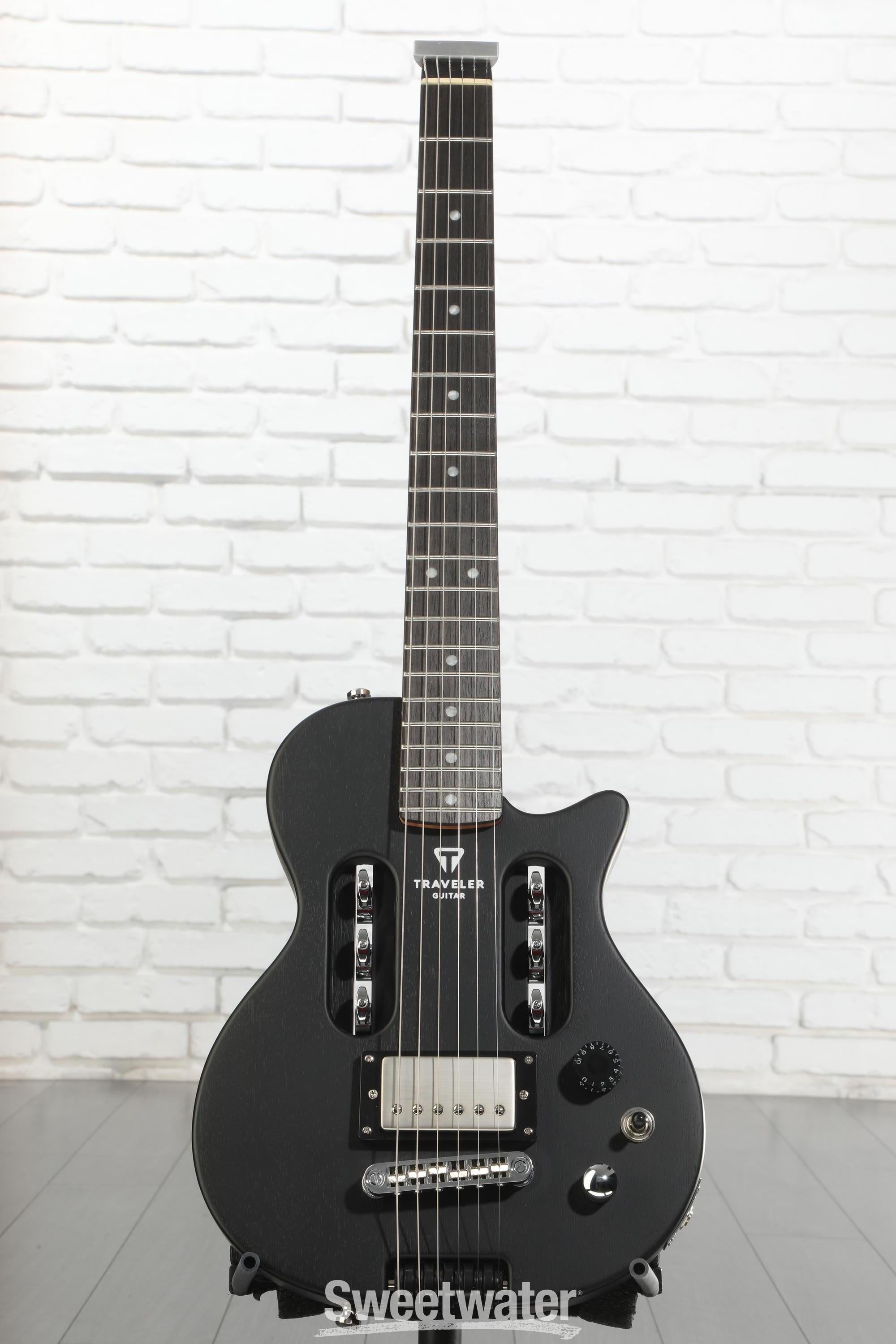 Traveler Guitar EG-1 Mod X Electric Guitar - Black Satin | Sweetwater
