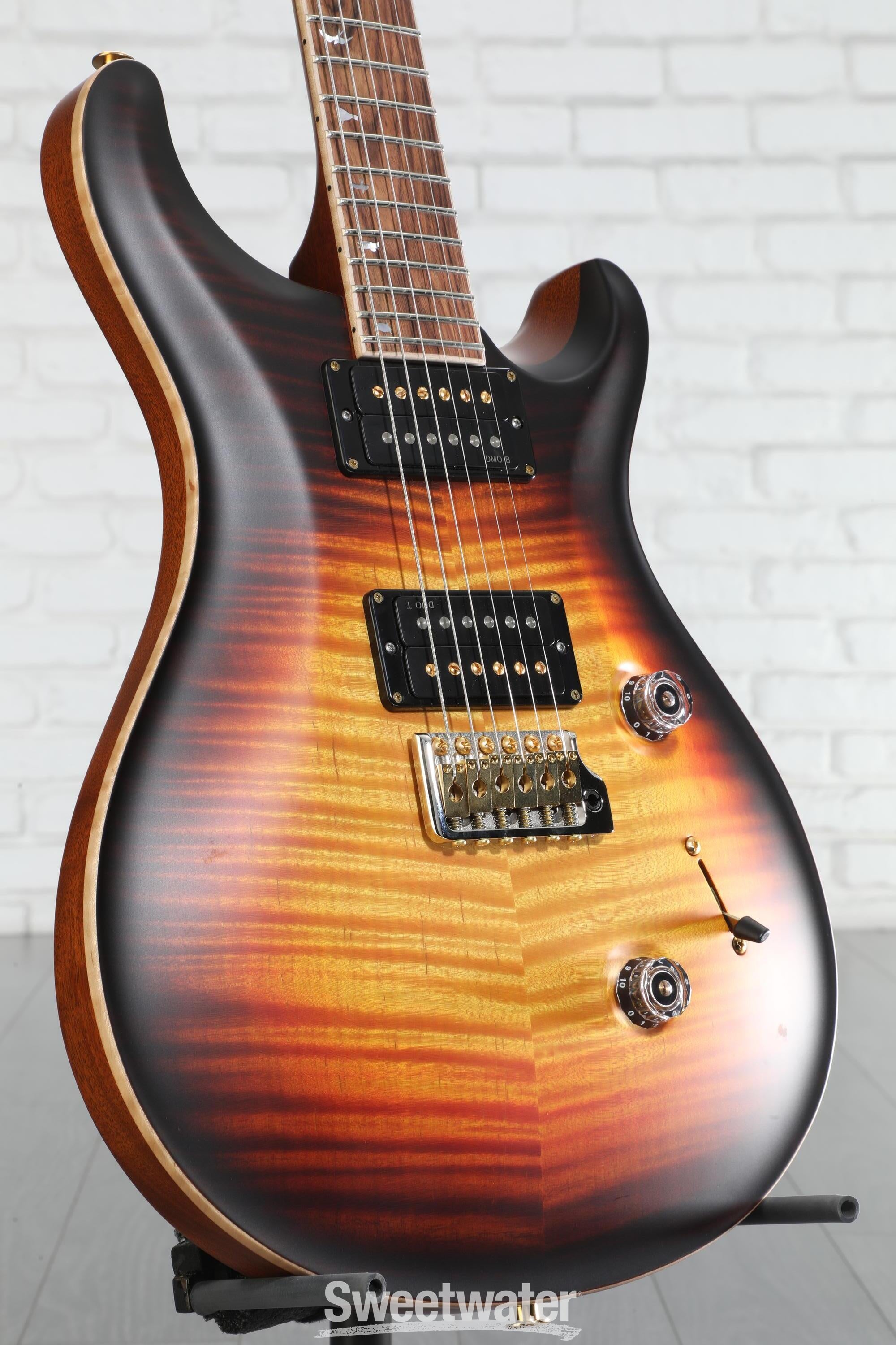 Photo of PRS Private Stock #12016 Custom 24 Electric Guitar - Electric Tiger Glow Smokeburst