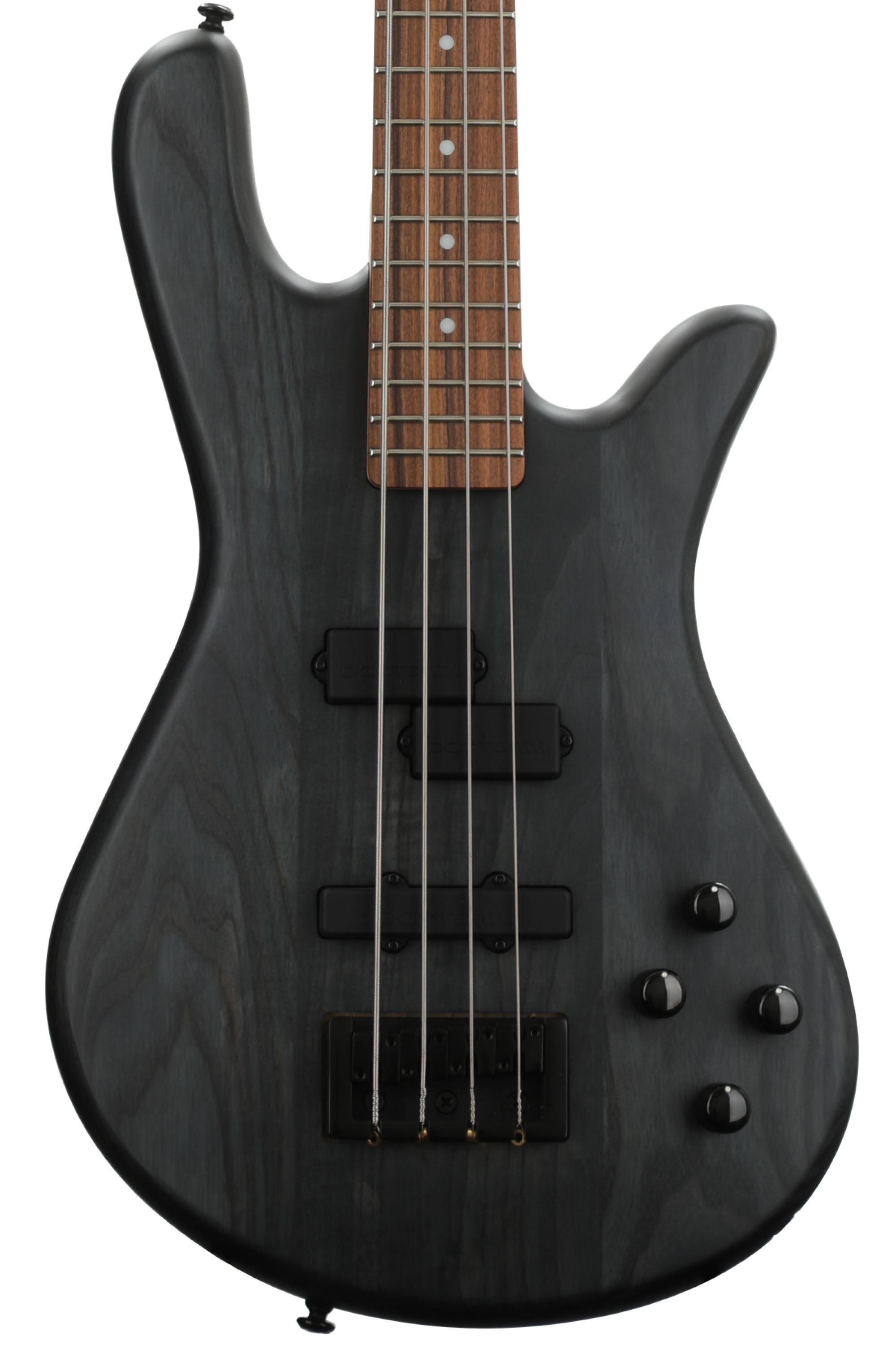 Spector Legend 4 Classic Bass Guitar - Trans Black Stain Matte