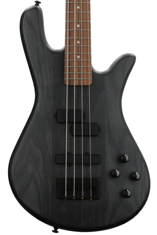 Spector Legend 4 Classic Bass Guitar - Trans Black Stain Matte