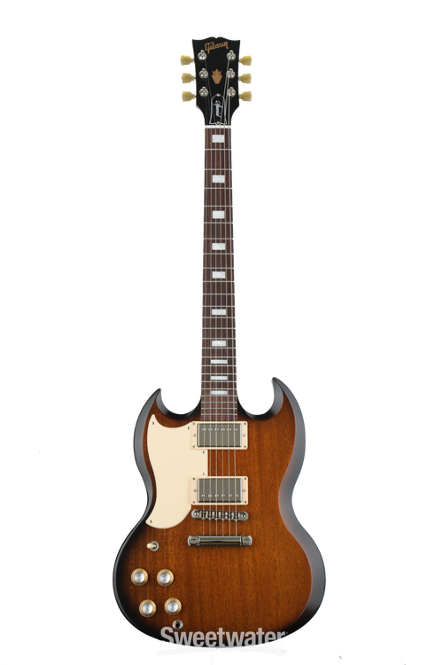 Gibson SG Special 2017 T Left-handed - Satin Vintage Sunburst with Soft Case