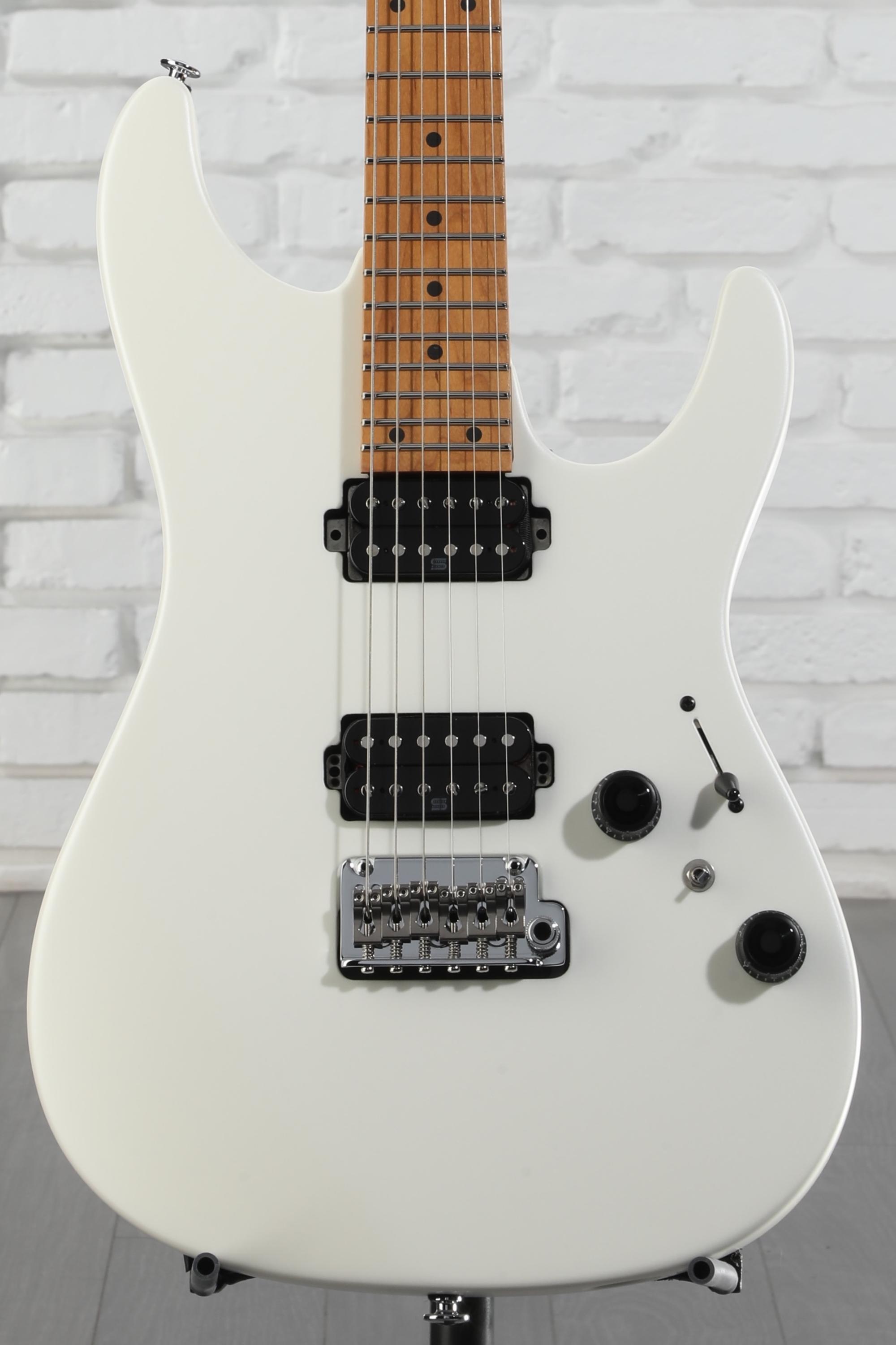 Ibanez Prestige AZ2402 Electric Guitar - Pearl White Flat | Sweetwater
