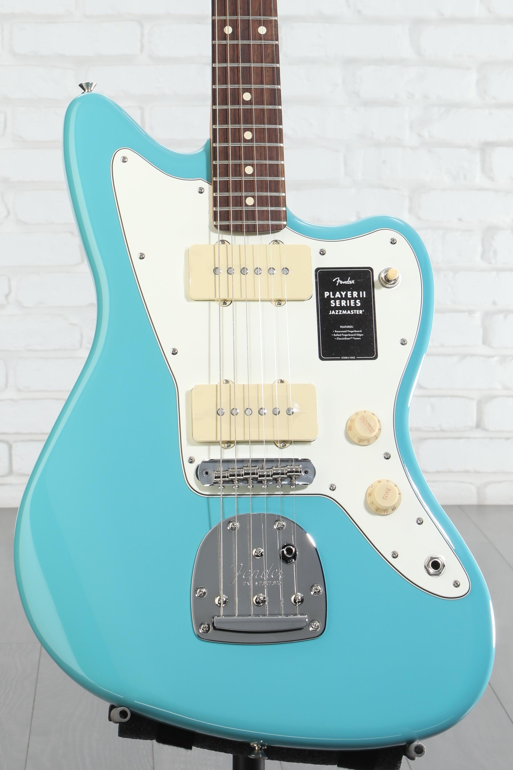 Fender Player II Jazzmaster Electric Guitar - Aquatone Blue