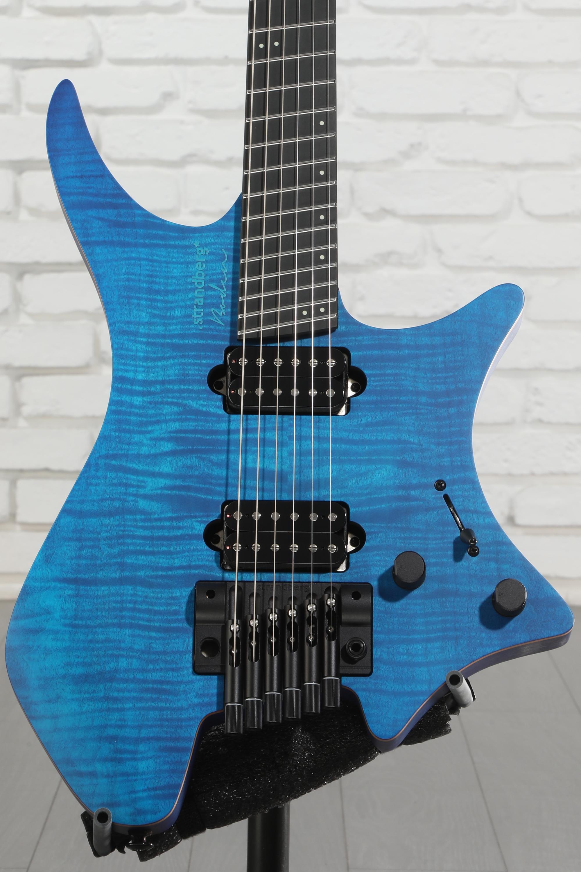 Strandberg Boden Prog NX 6 Electric Guitar - Stained Trans Deep