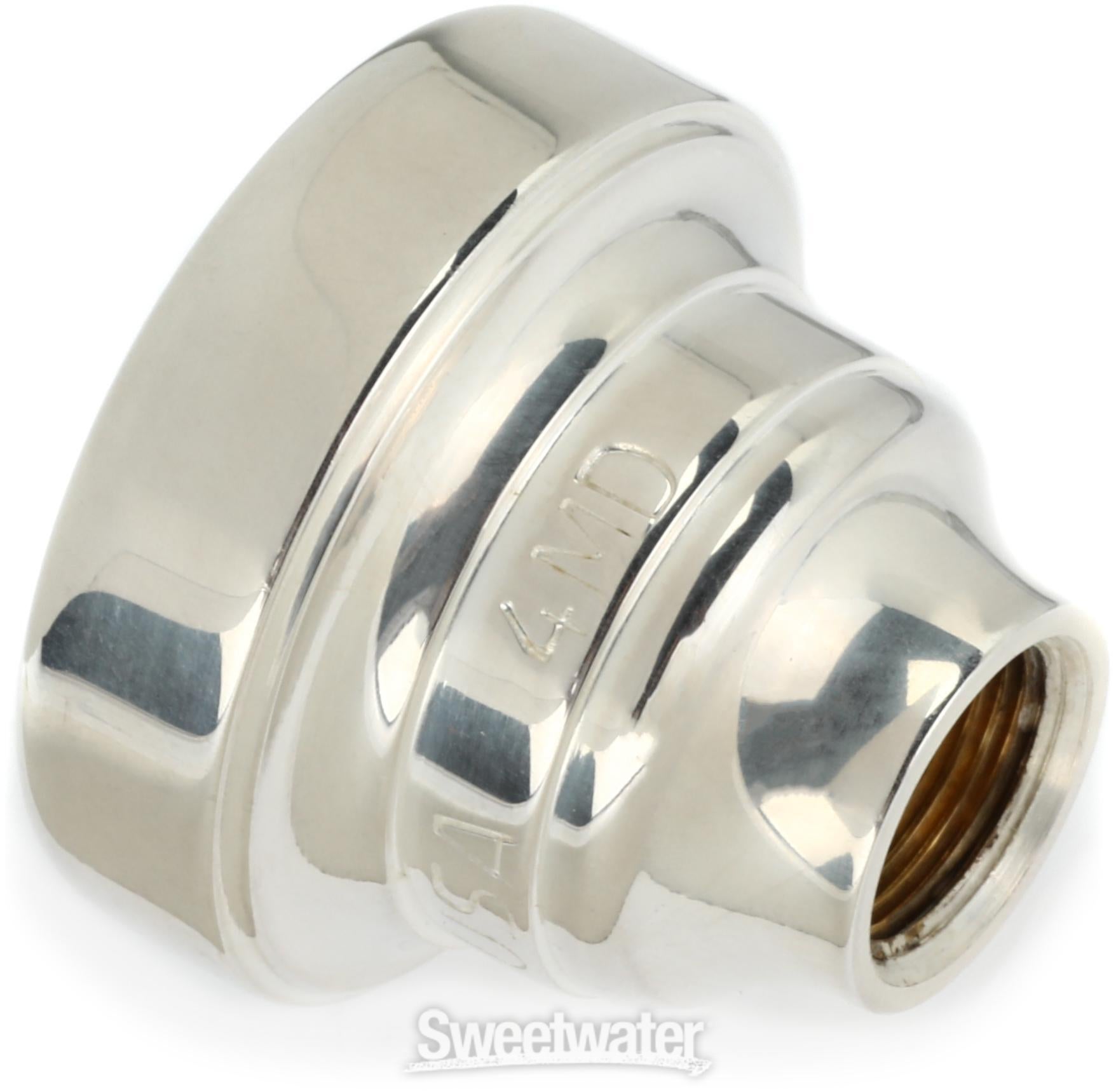 Warburton TPT-4MD Trumpet Mouthpiece Top - 4MD, Silver