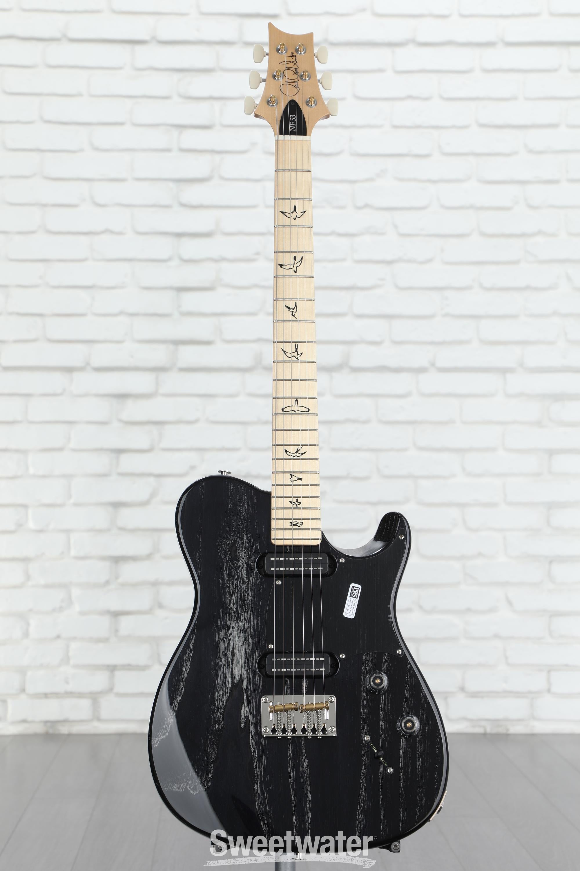 PRS NF 53 Electric Guitar - Black Doghair | Sweetwater