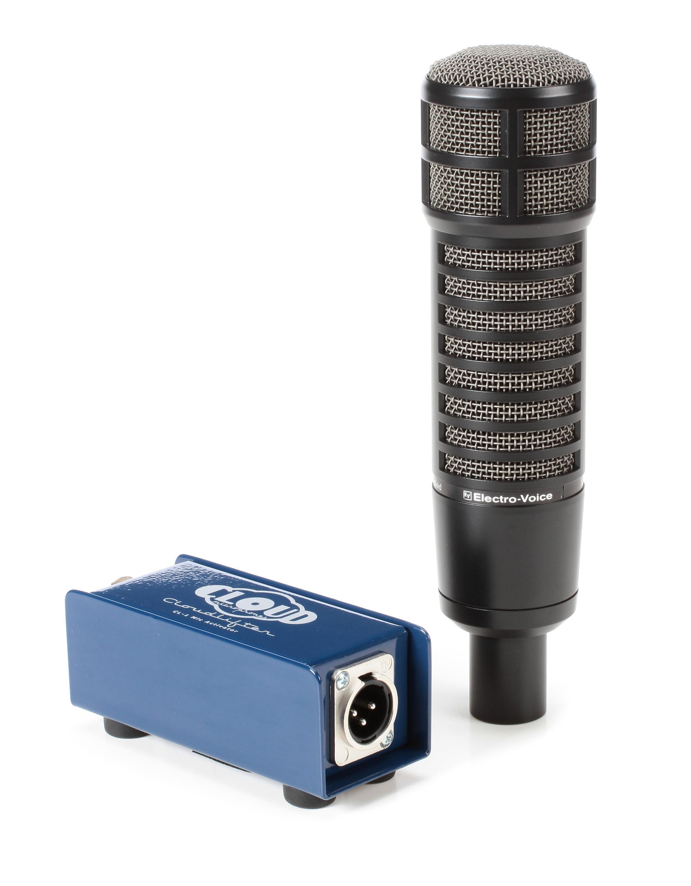 Electro-Voice RE320 with Cloudlifter CL-1 - Mic Month Bundle