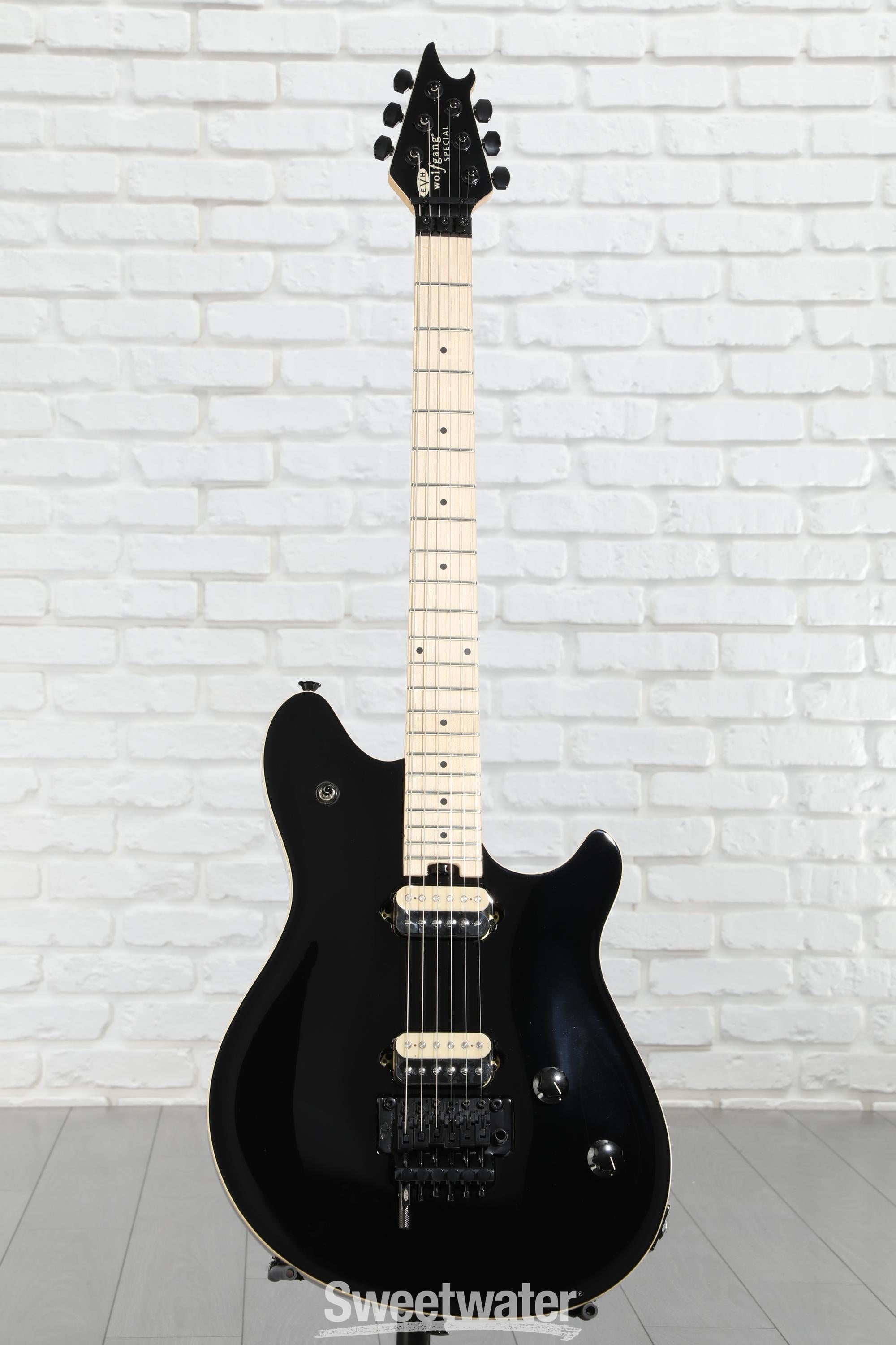 EVH Wolfgang Special Electric Guitar - Gloss Black | Sweetwater