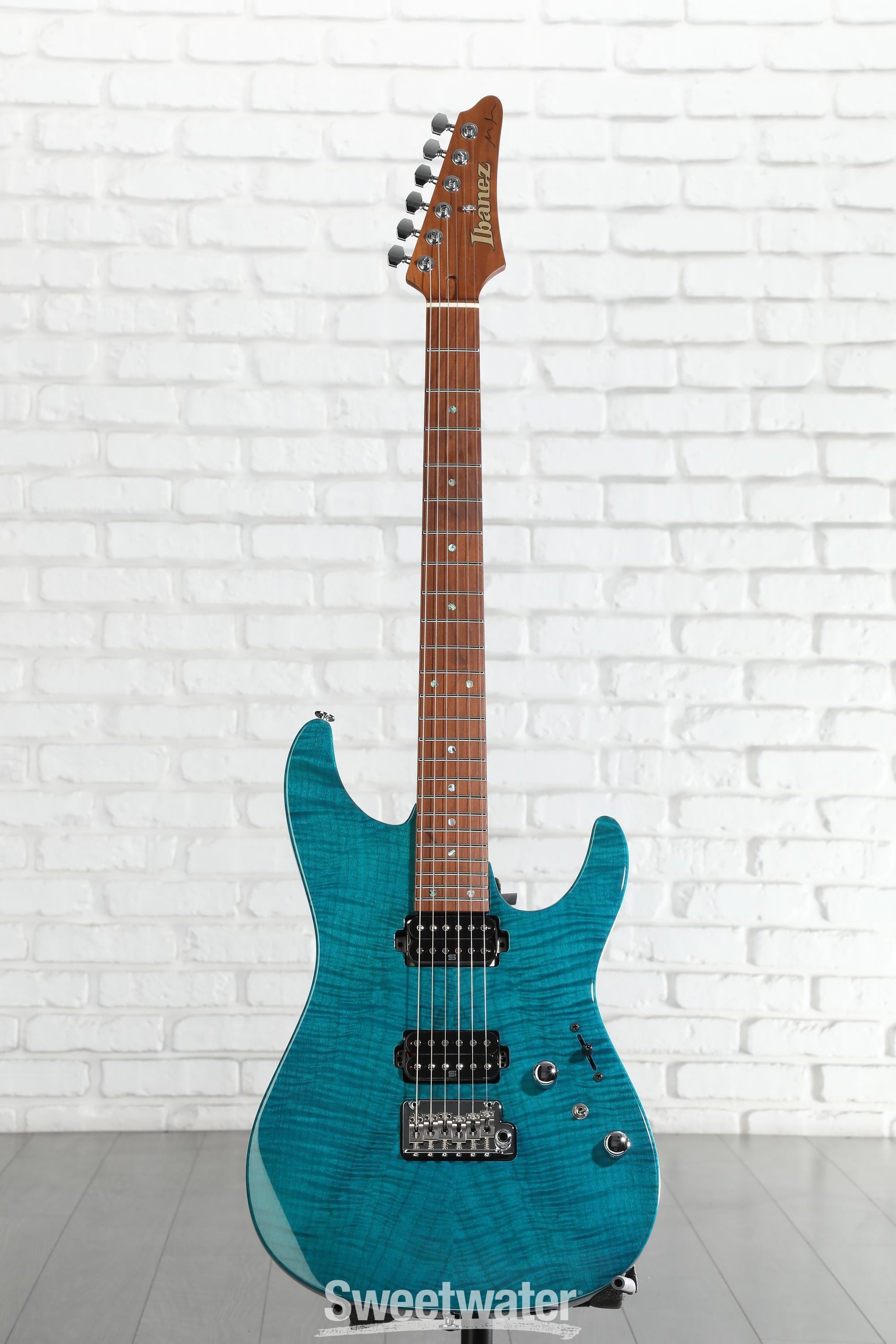 Ibanez Martin Miller Signature MM1 - Transparent Aqua Blue