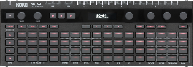 Korg SQ-64 Polyphonic Sequencer | Sweetwater