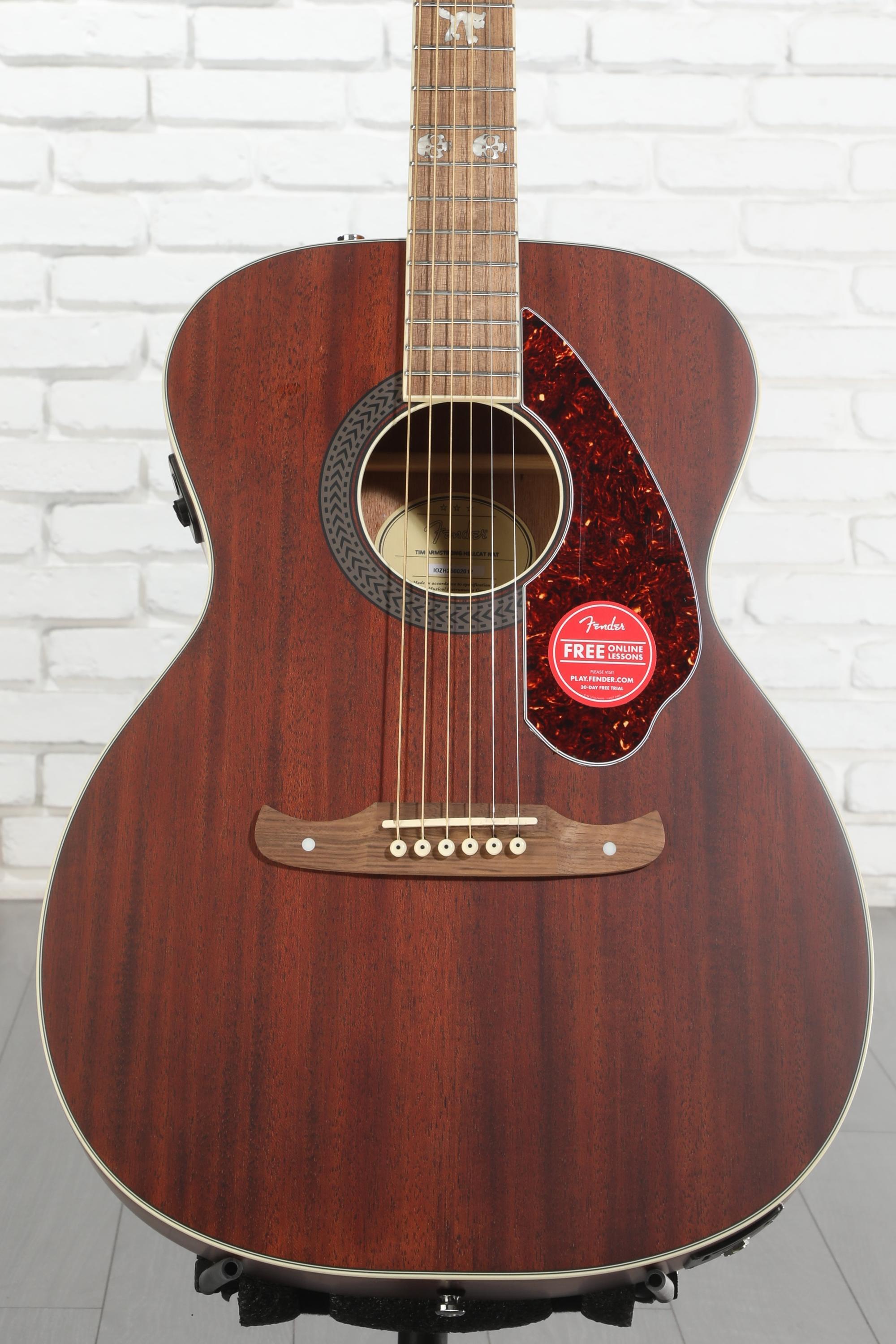 Fender Tim Armstrong Hellcat Acoustic-electric Guitar - Natural