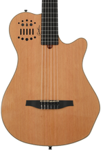 Photo of Godin MultiAc Grand Concert SA, Nylon String Acoustic-Electric Guitar - Natural