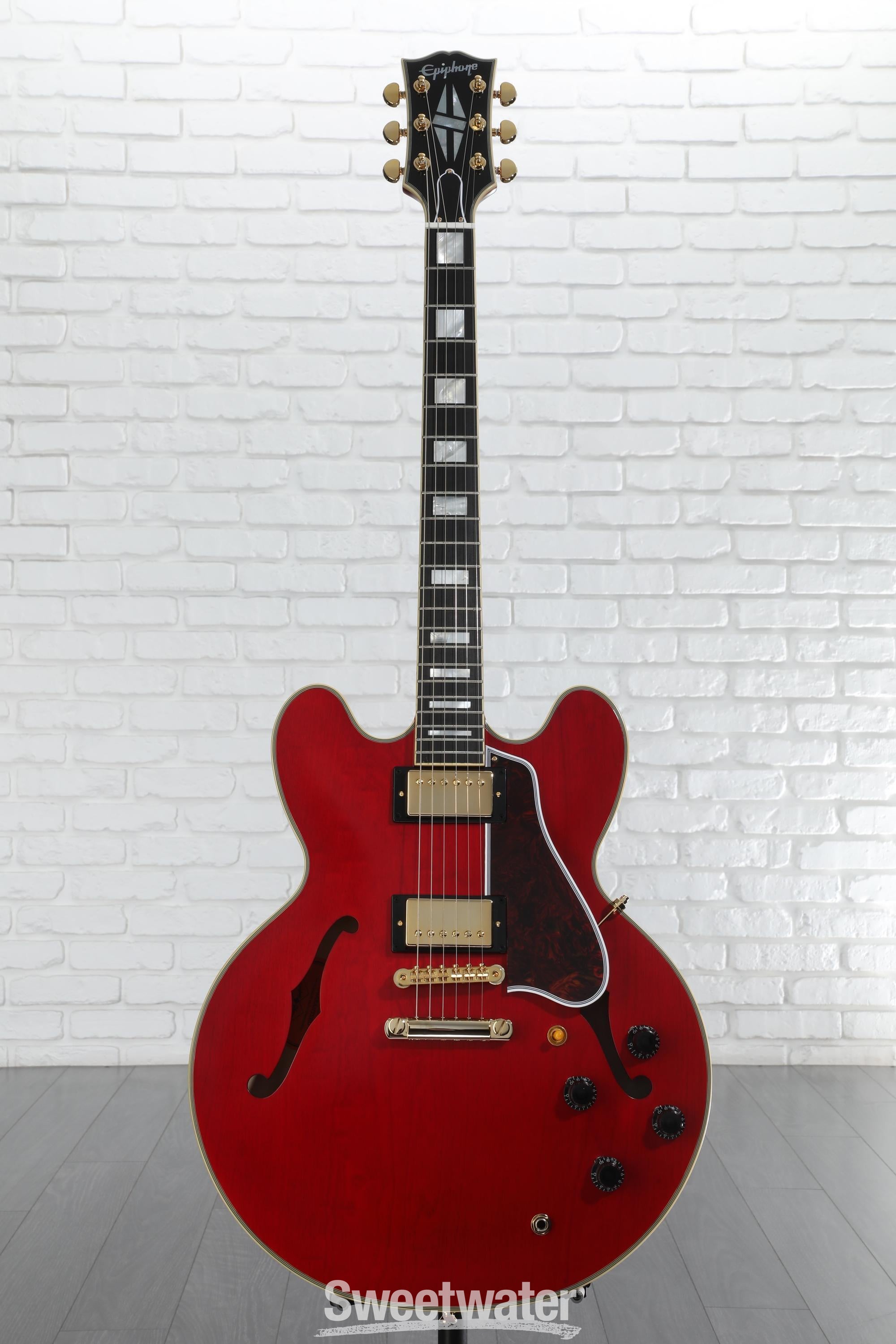 【最終】Epiphone es-355 エピフォン　セミアコ　チェリーレッド 特典付き》 Epiphone / Inspired by Gibson Custom 1959 ES-355 Cherry