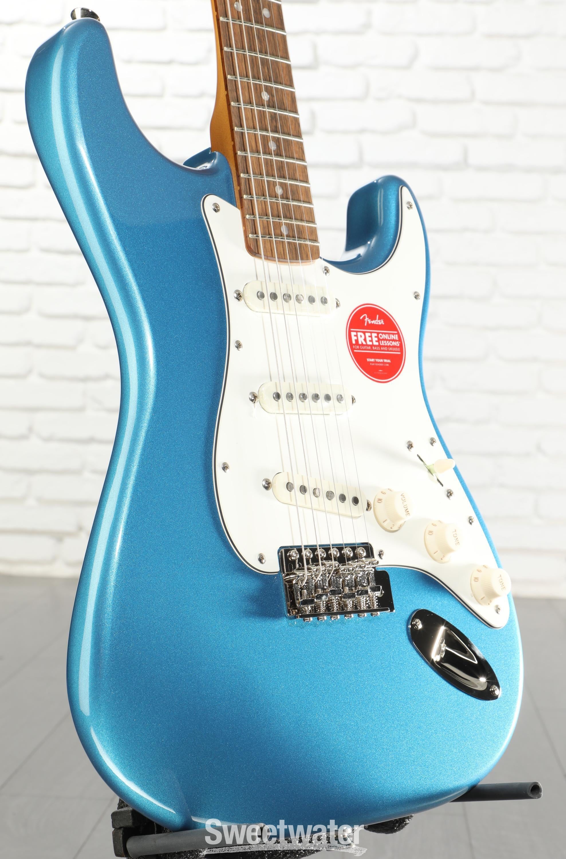 Squier Classic Vibe '60s Stratocaster - Lake Placid Blue | Sweetwater