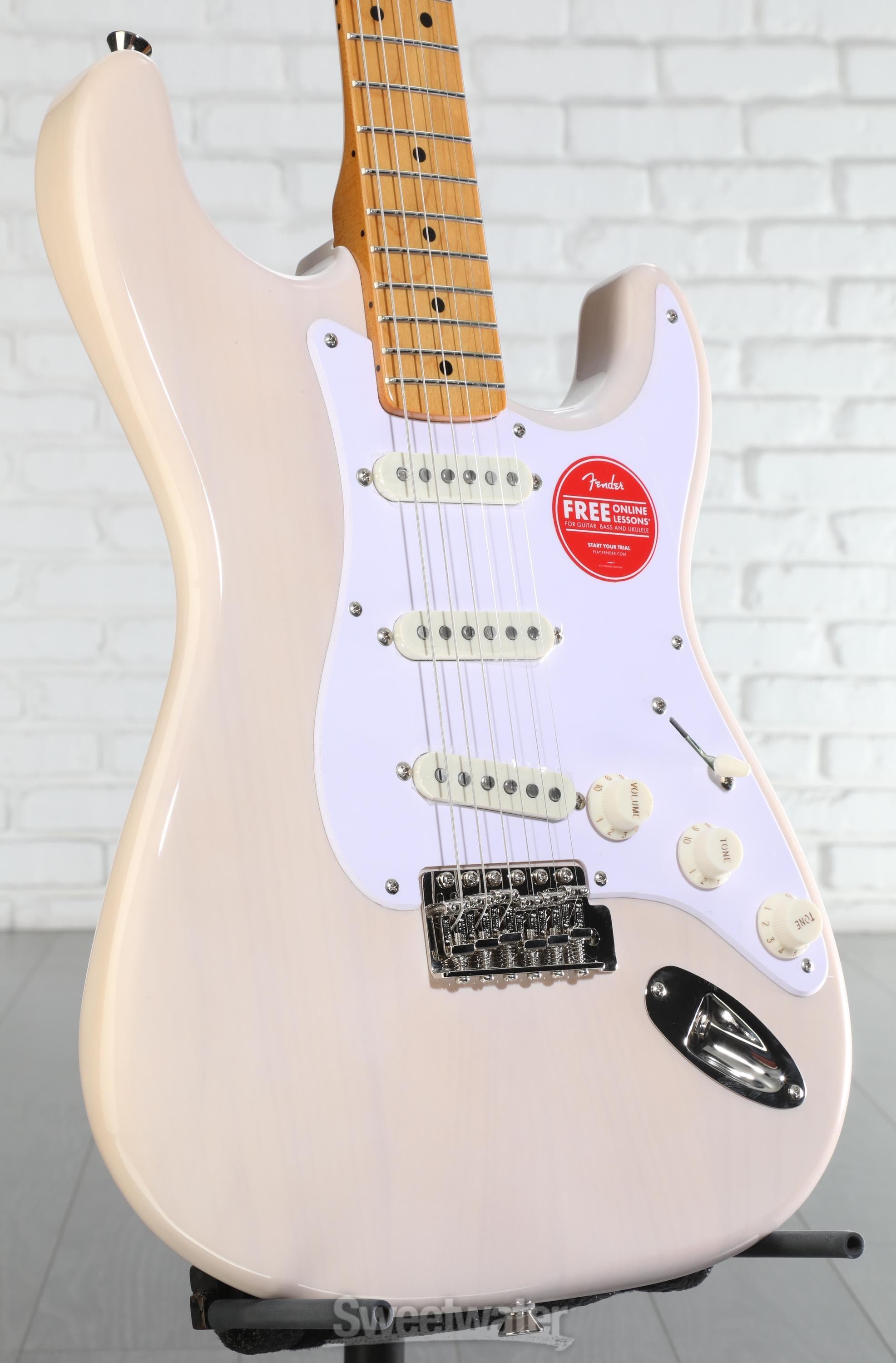 Squier Classic Vibe '50s Stratocaster - White Blonde | Sweetwater