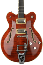 Photo of Gretsch G6609TDC Players Edition Broadkaster Center Block - Bourbon Stain, Bigsby Tailpiece