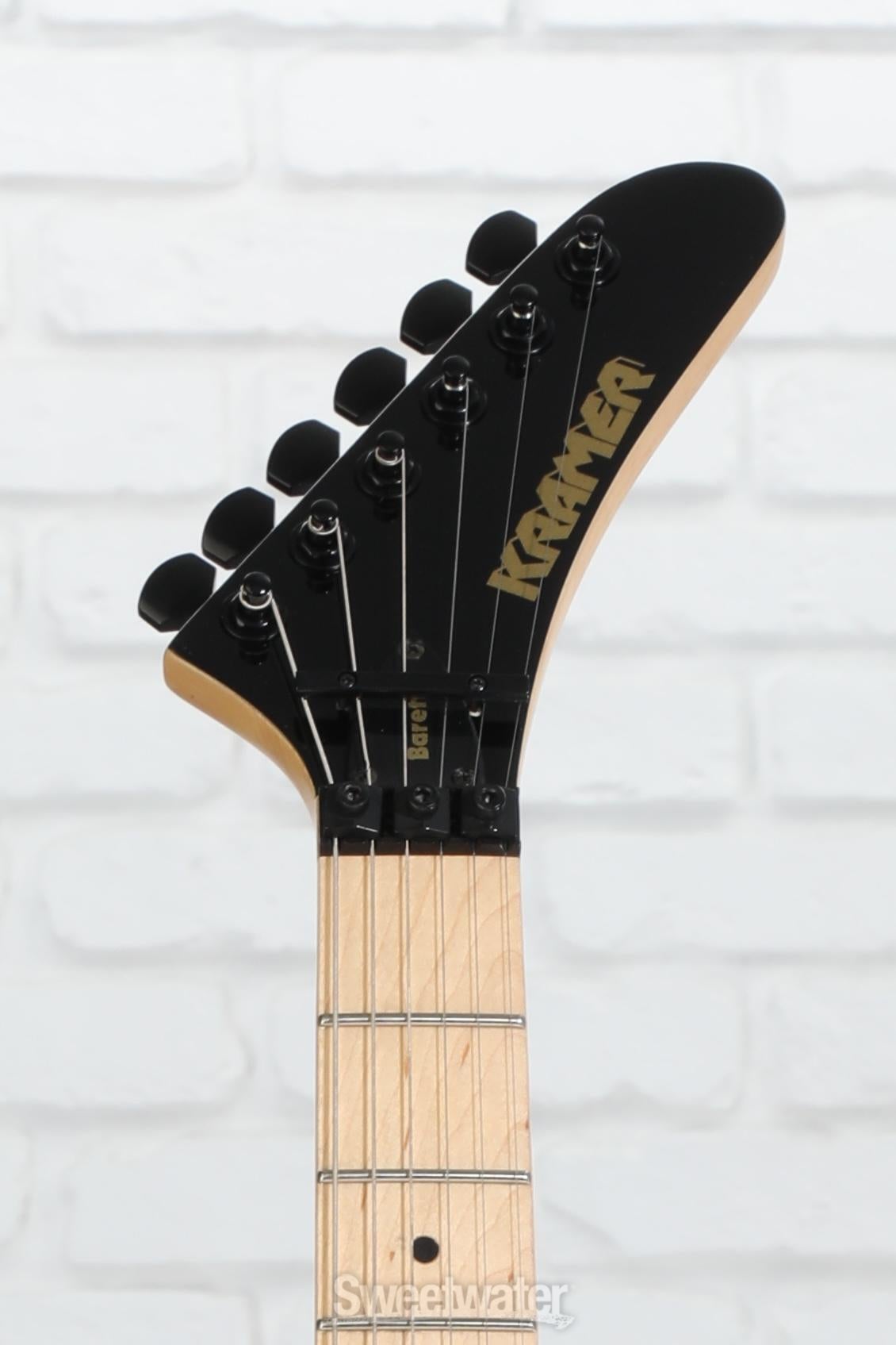 Kramer Baretta Electric Guitar - Ebony | Sweetwater