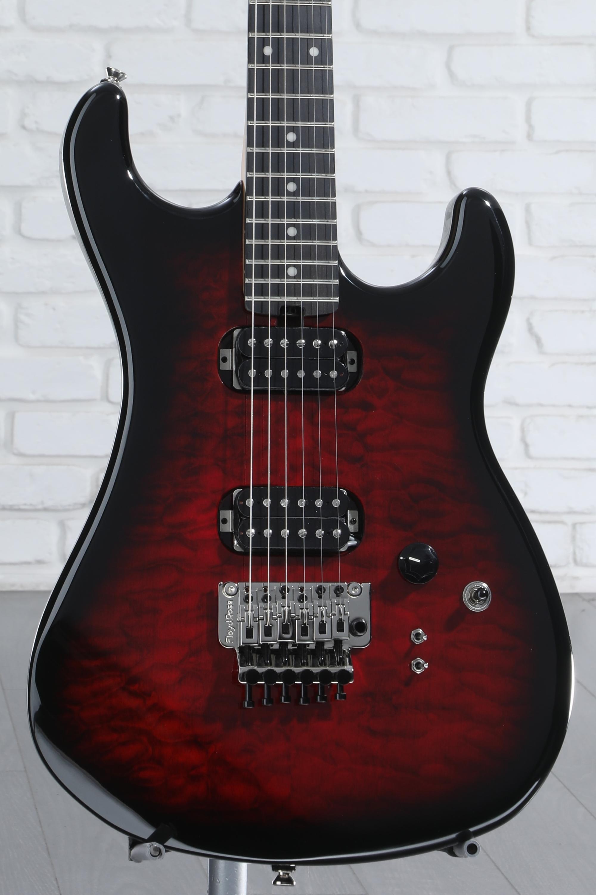 ツ*シ様 Washburn エレキギター レッド/ブラックグラデーション M18001000001000-00-720x720.jpg