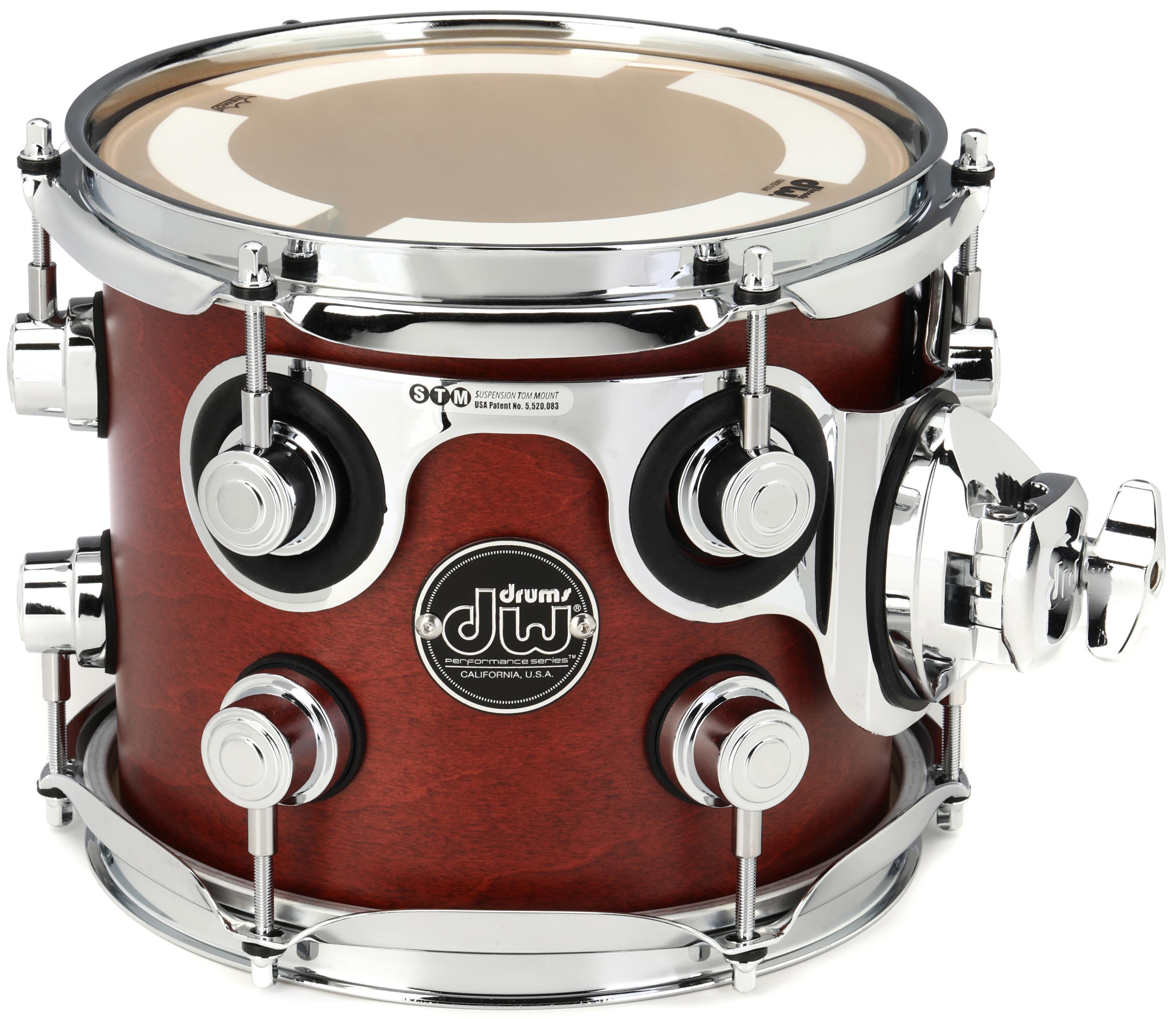 Tama Starclassic Walnut/Birch Mounted Tom - 8 x 7 inch - Molten