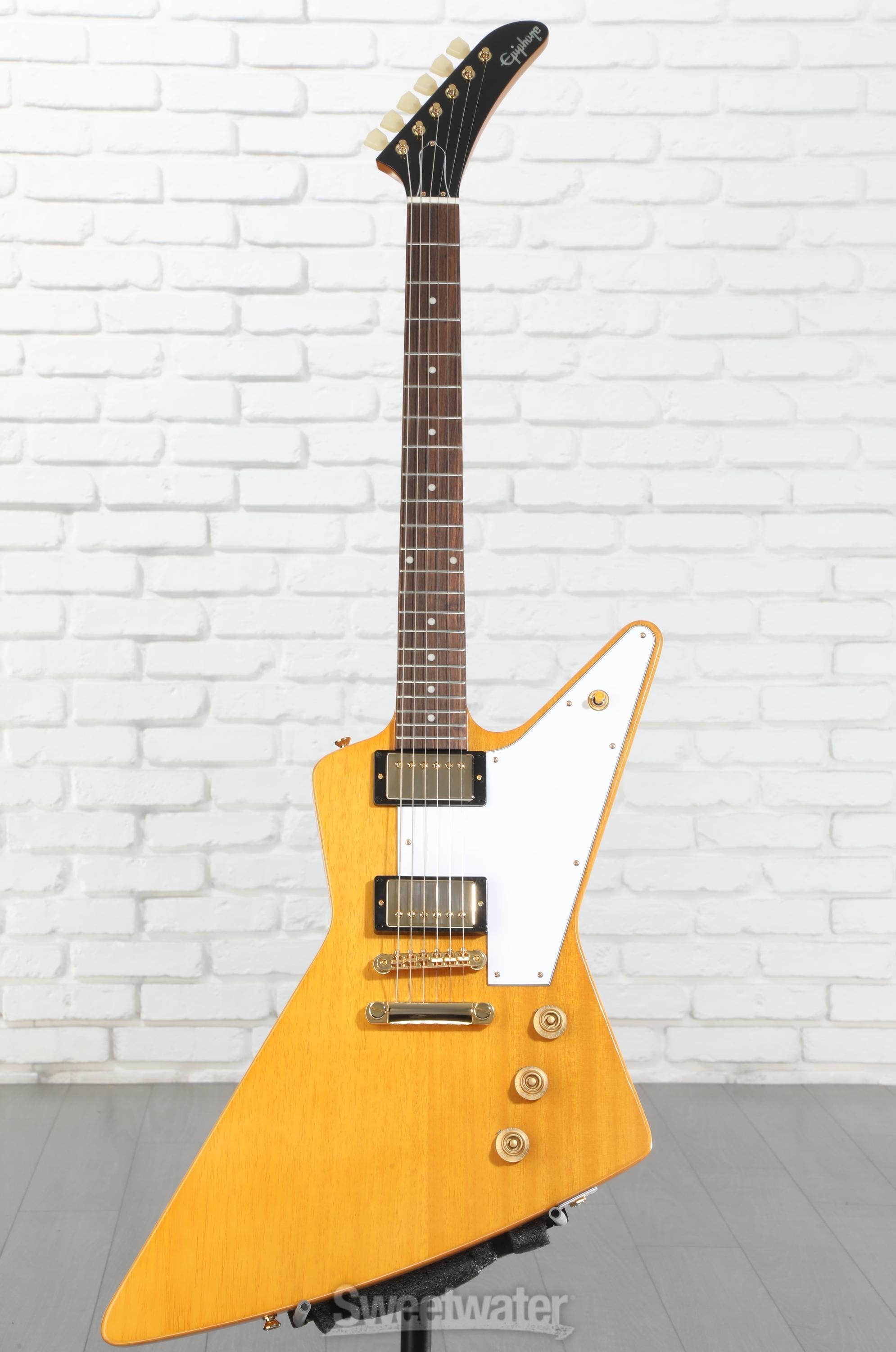 ■Epiphone 1958 Korina Explorer エピフォン Epiphone 1958 Korina Explorer Electric Guitar - Natural